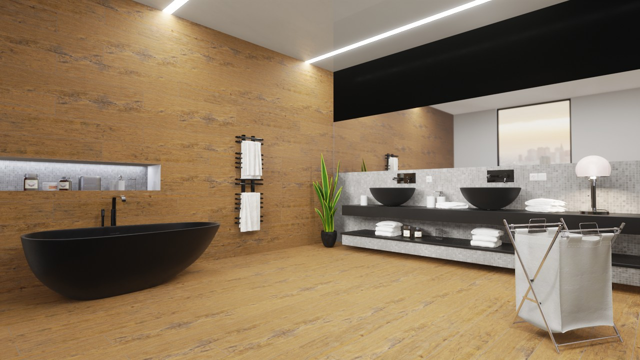 Boden Und Wandfliesen Natural Matt Treverkdear 20 X 120 Cm Feinsteinzeug Marazzi Deinetur De