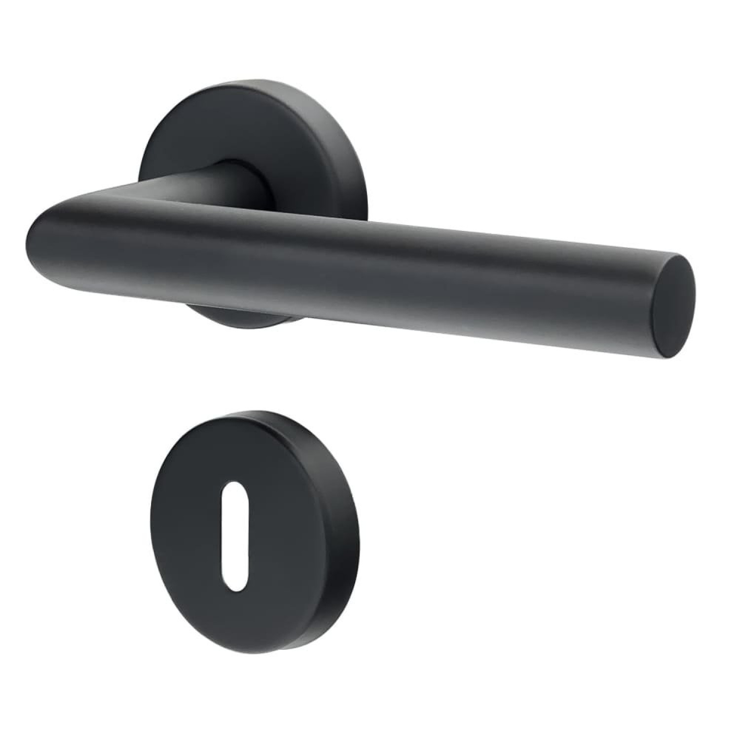 INTERIO Türgriff Cetus Edelstahl schwarz