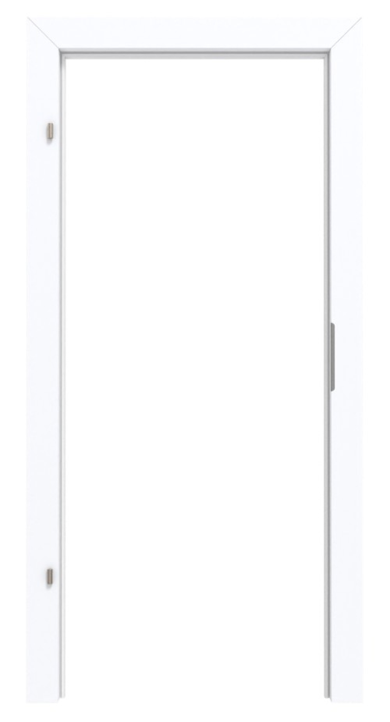 SCHÖRGHUBER Blendrahmen für Objektbrandschutztüren T90 D354-60 Designer White Resopal