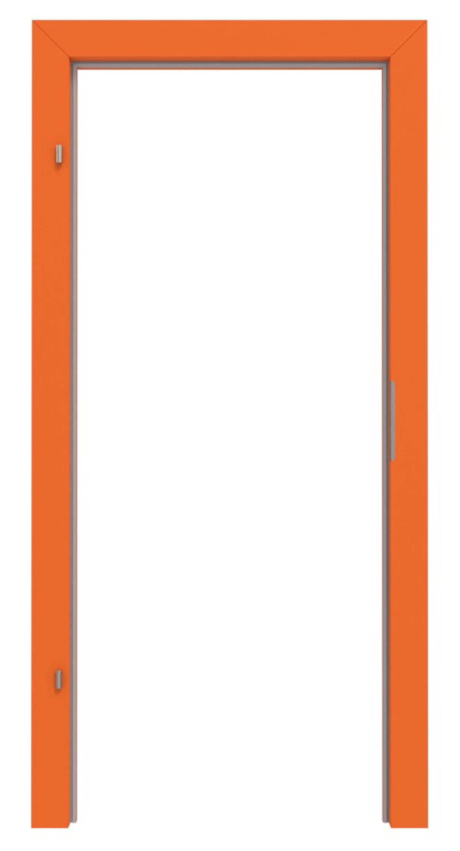 SCHÖRGHUBER Blendrahmen für Objektbrandschutztüren T90 0335-60 Orange Resopal