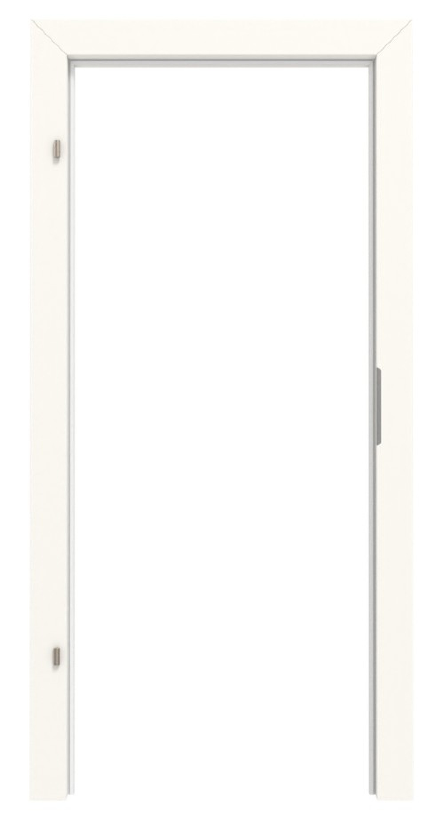 SCHÖRGHUBER Blendrahmen für Objektbrandschutztüren T90 0105-60 Pearl White Resopal