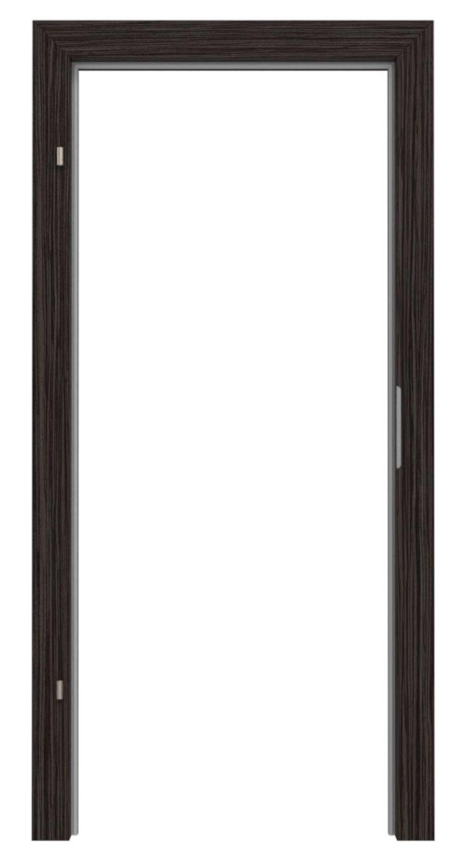 SCHÖRGHUBER Blendrahmen für Objektbrandschutztüren T90 4490-60 Zebrano Nightfall Resopal