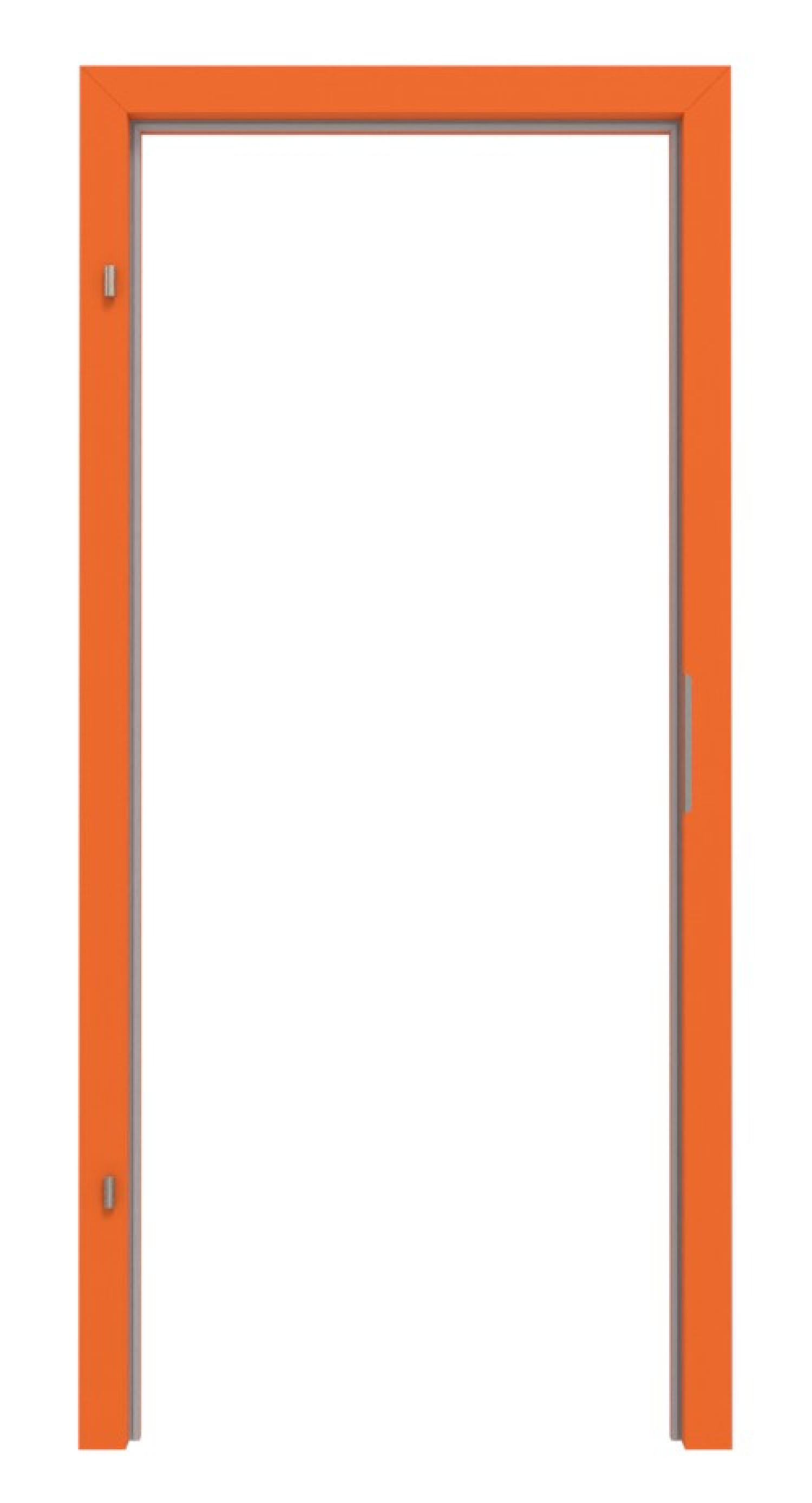 SCHÖRGHUBER Blockrahmen für Objektbrandschutztüren T90 0335-60 Orange Resopal