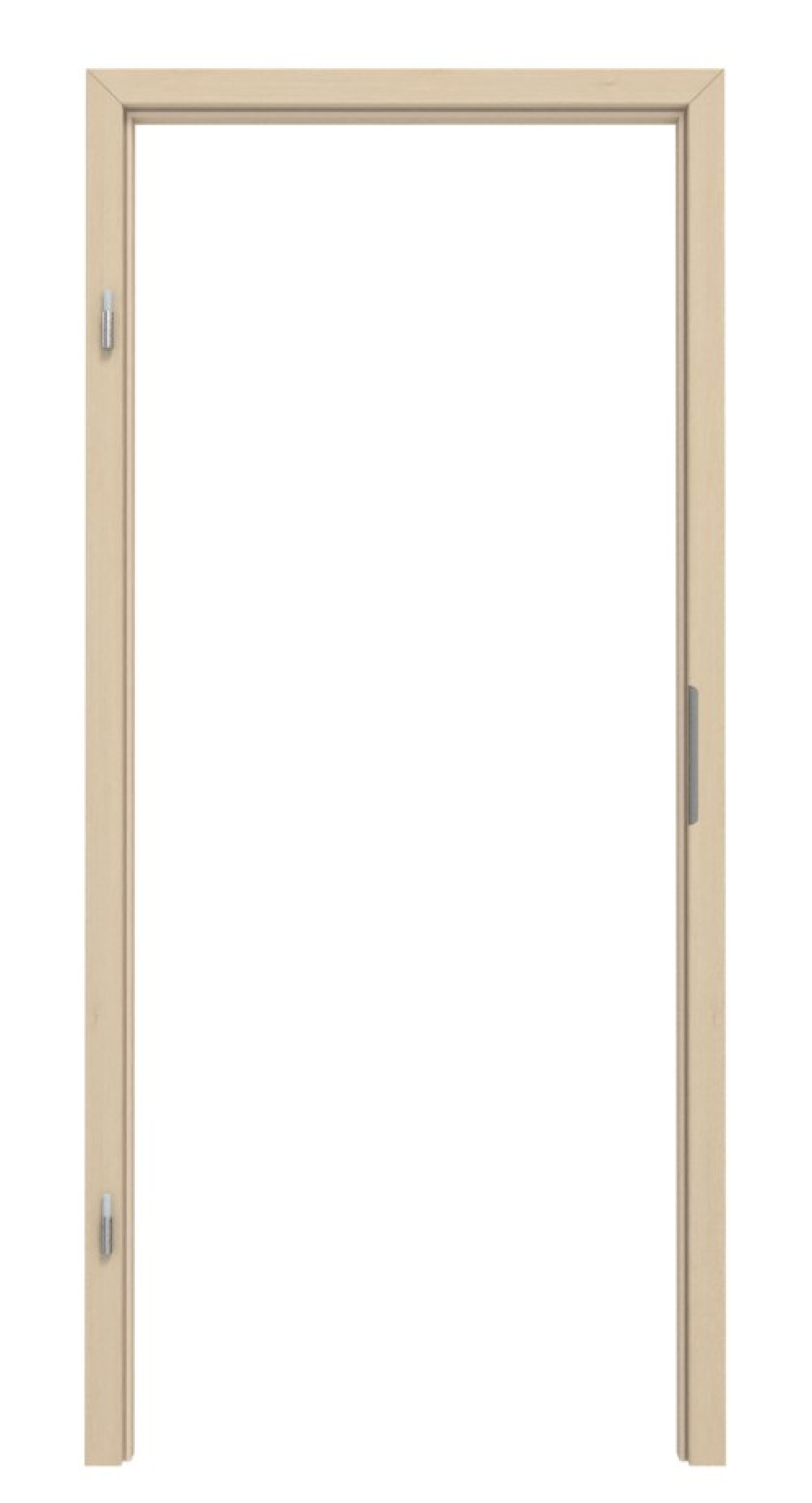 TEUTO Blockrahmen für Schallschutztüren Authentic Sand CPL mit runder Kante