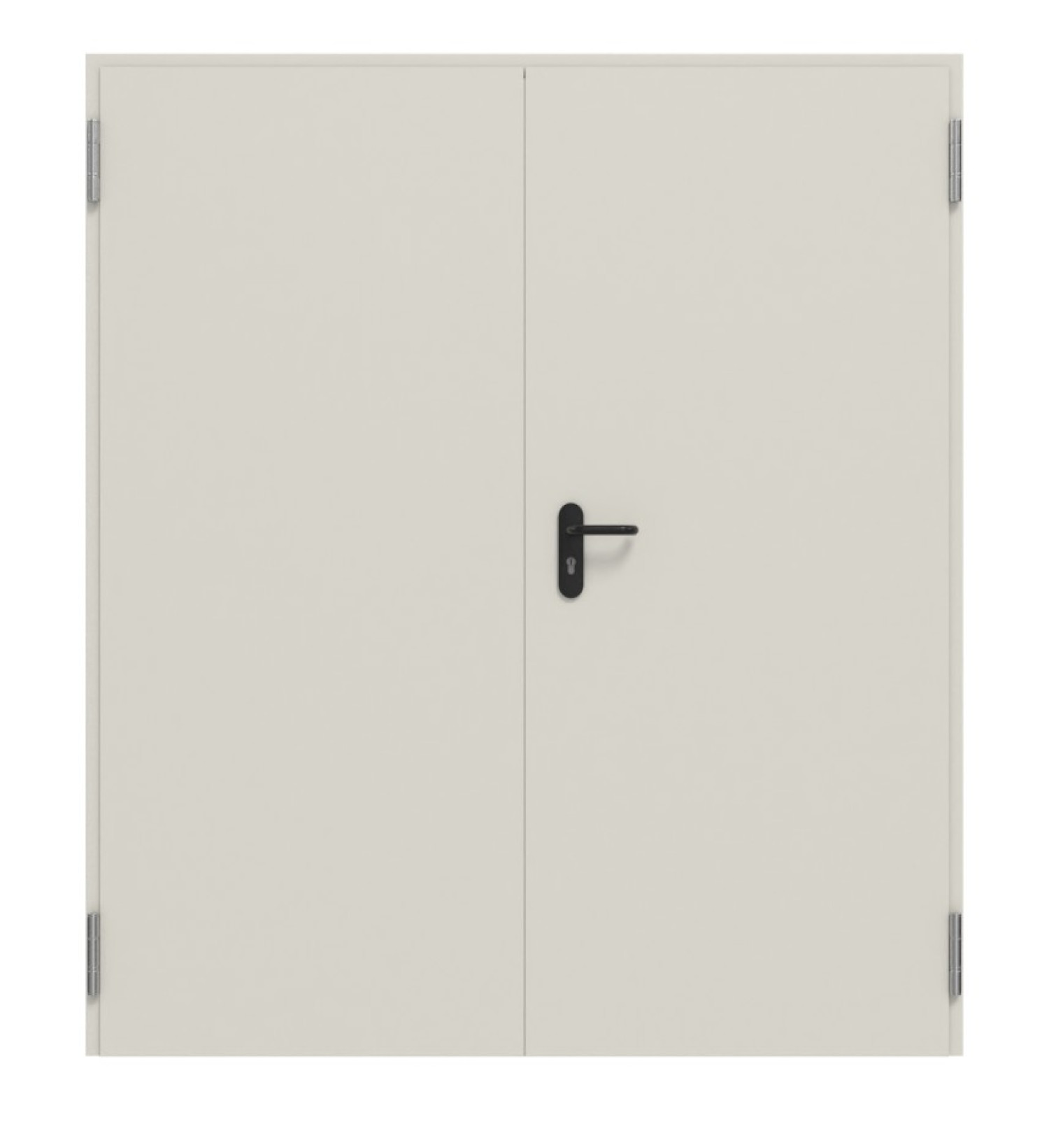 TECKENTRUP Innentür-Set 2-flg. Stahl mit Feuerschutzfunktion T30-2 FSA-42 inkl. Blockzarge