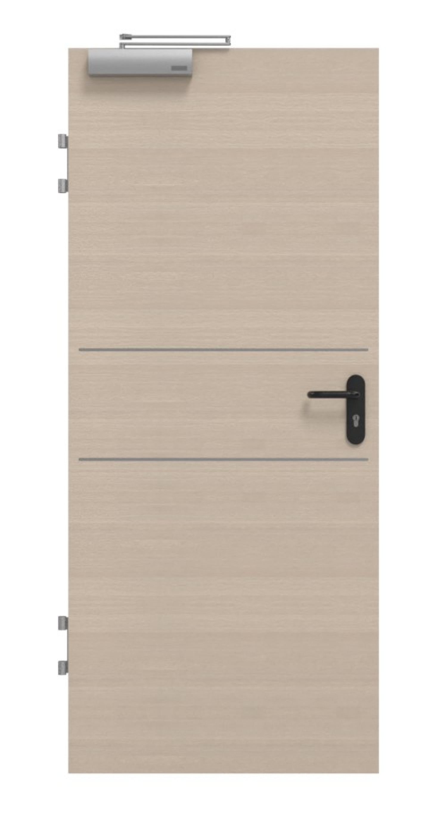 GARANT Brandschutztür T30 Corona 732 Quer Authentic Akazie CePaL