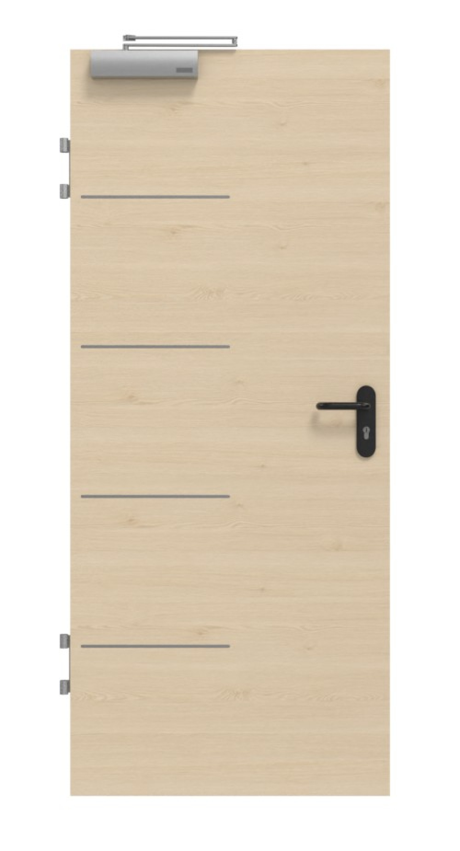 GARANT Brandschutztür T30 Corona 734 Quer Authentic Sand CePaL