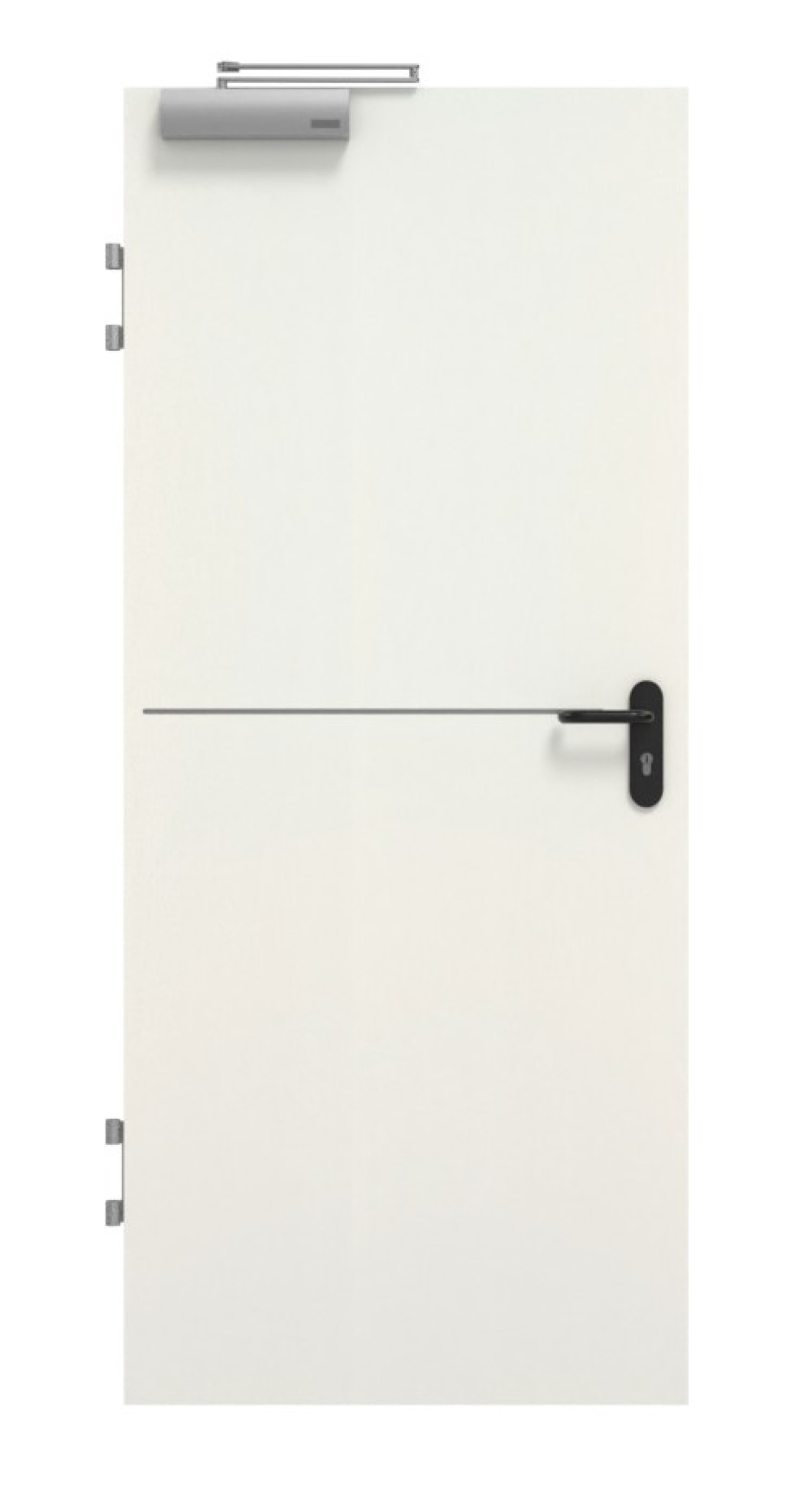 GARANT Brandschutztür T30 Corona 831 Weiß Struktur Premium CePaL