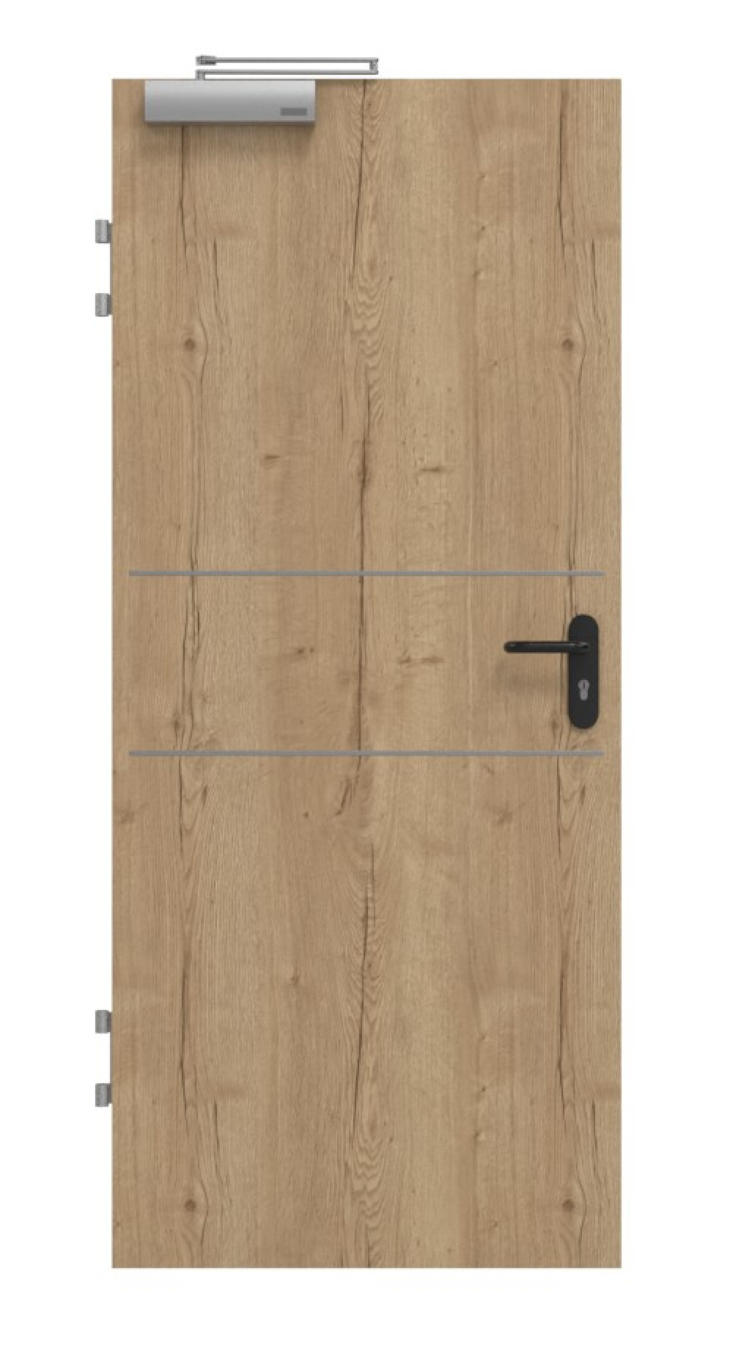 GARANT Brandschutztür T30 Corona 832 Authentic Risseiche CePaL