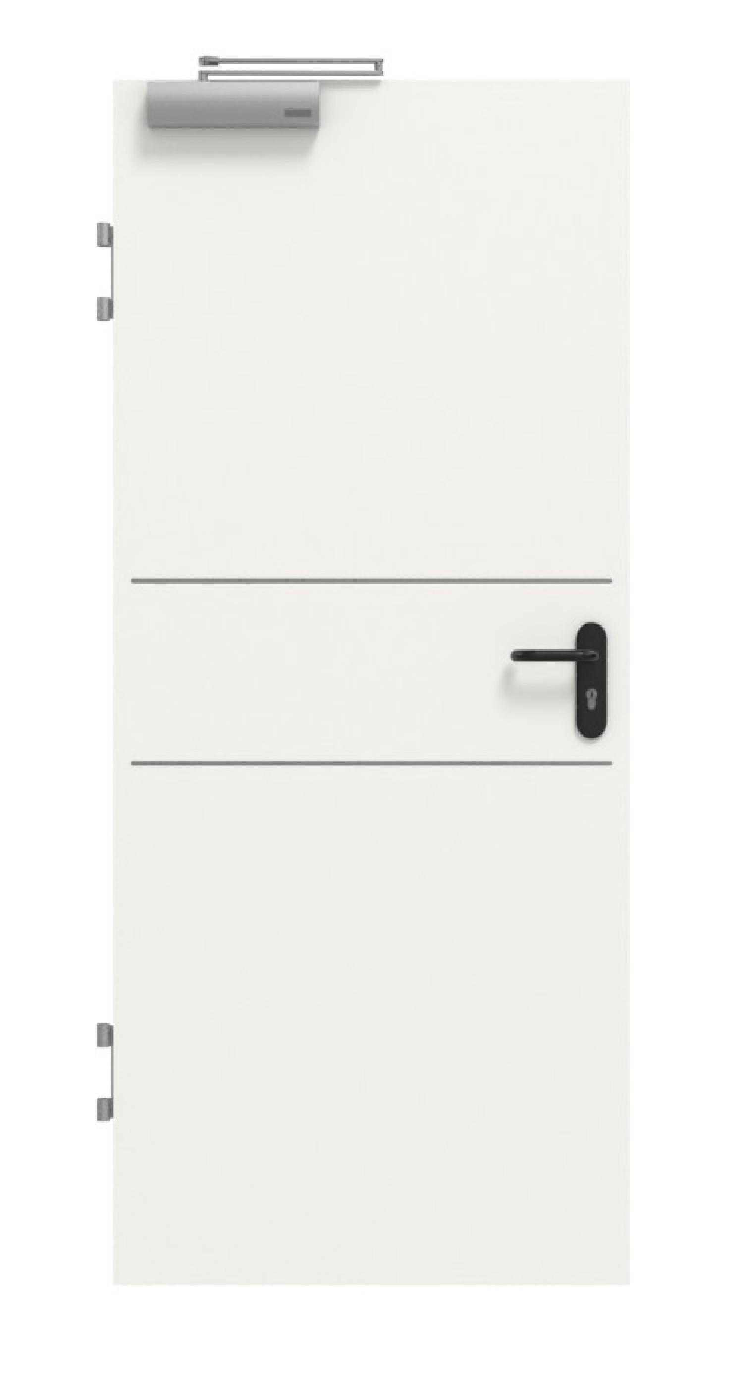 GARANT Brandschutztür T30 Corona 832 Weißlack 9016 CePaL