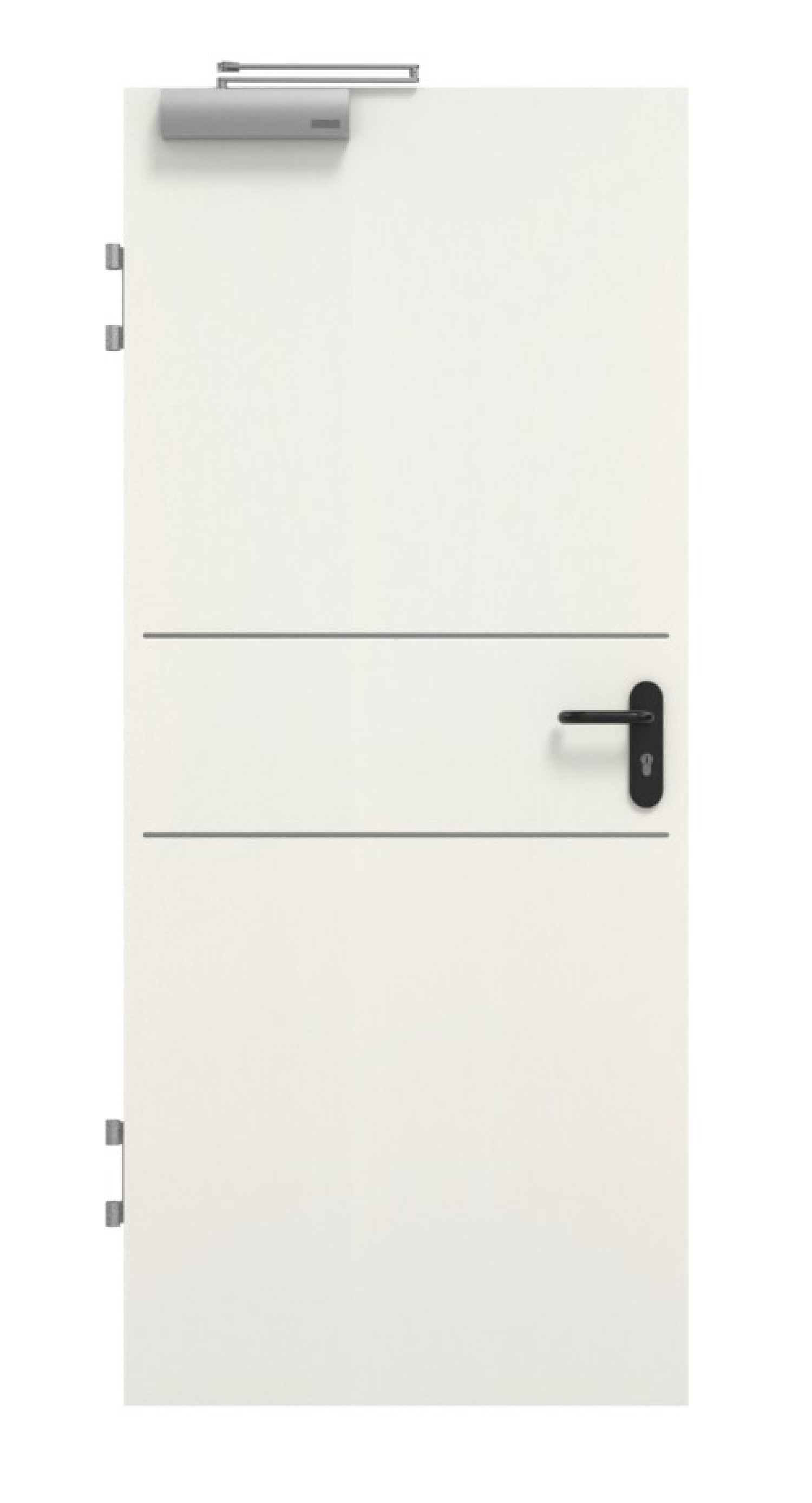 GARANT Brandschutztür T30 Corona 832 Weiß Struktur Premium CePaL