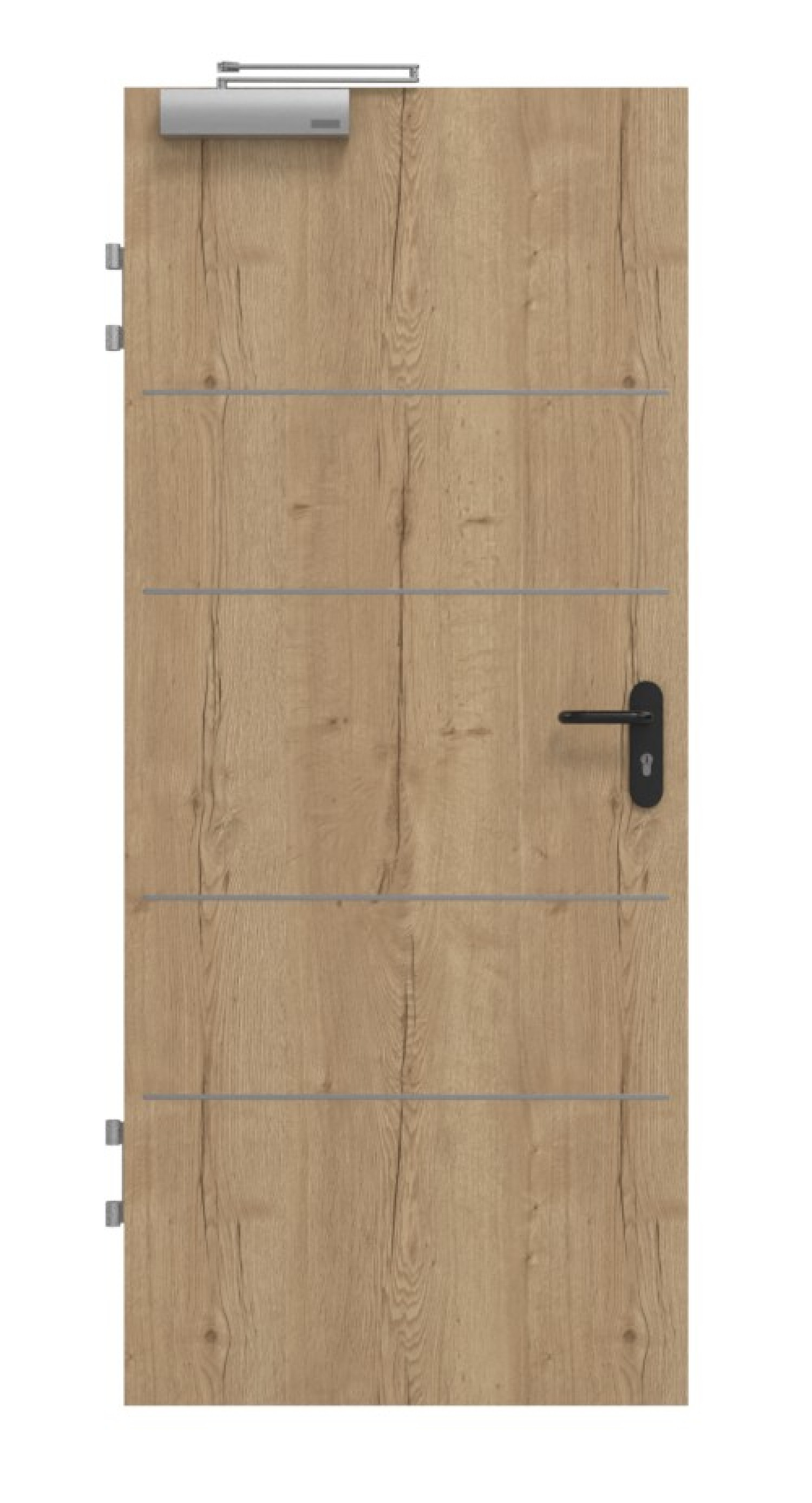 GARANT Brandschutztür T30 Corona 833 Authentic Risseiche CePaL