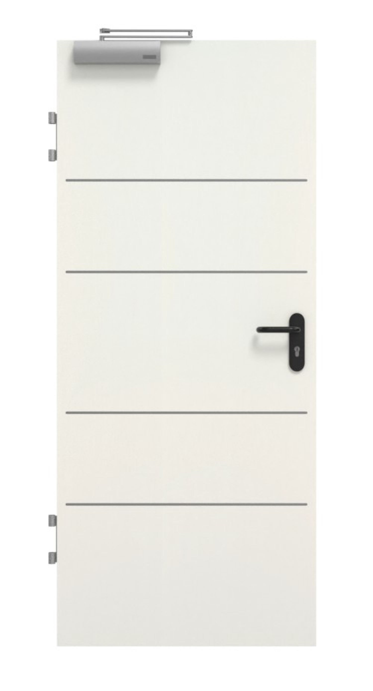 GARANT Brandschutztür T30 Corona 833 Weiß Struktur Premium CePaL