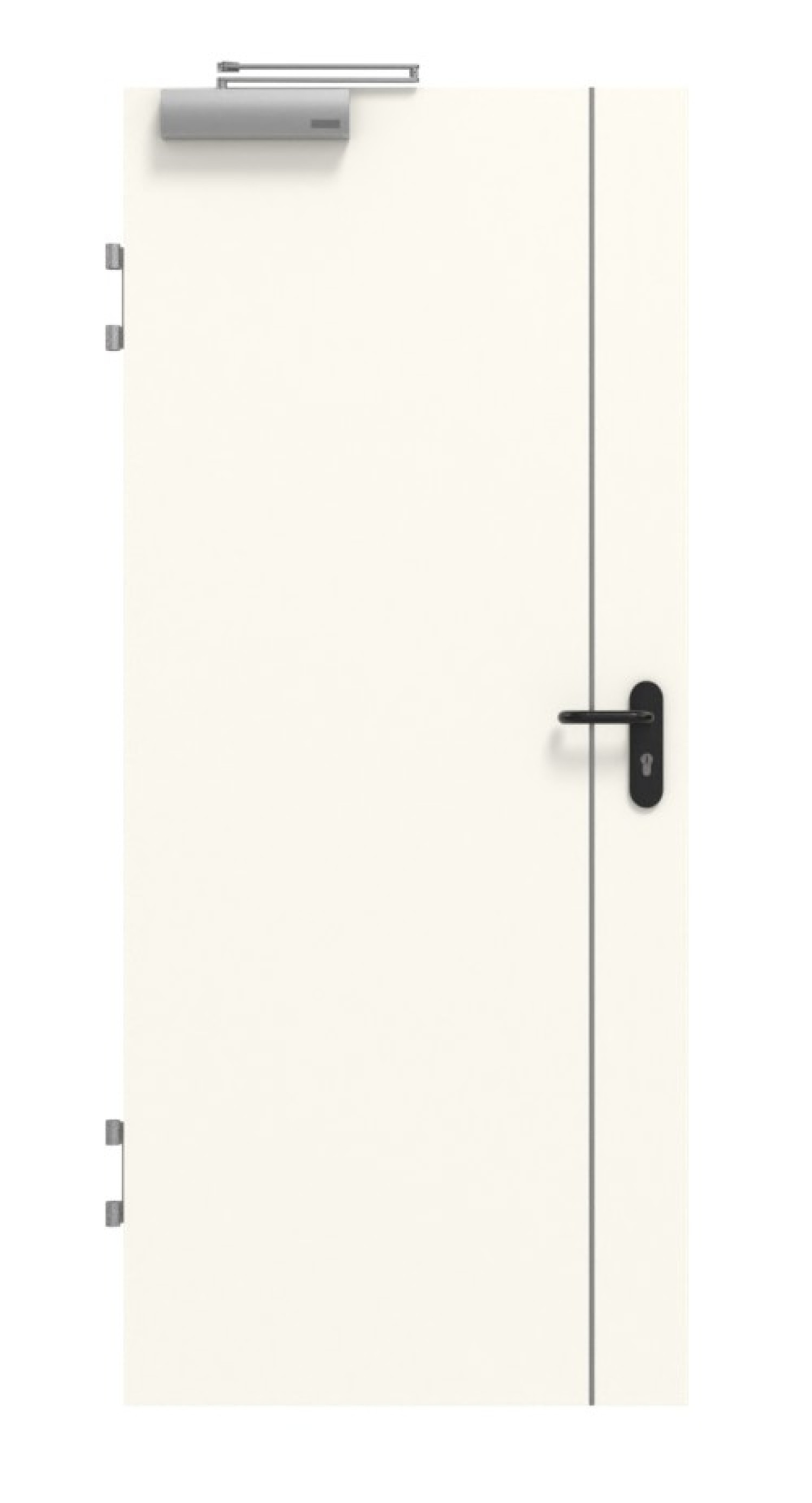 GARANT Brandschutztür T30 Corona 850 Pearl White CePaL
