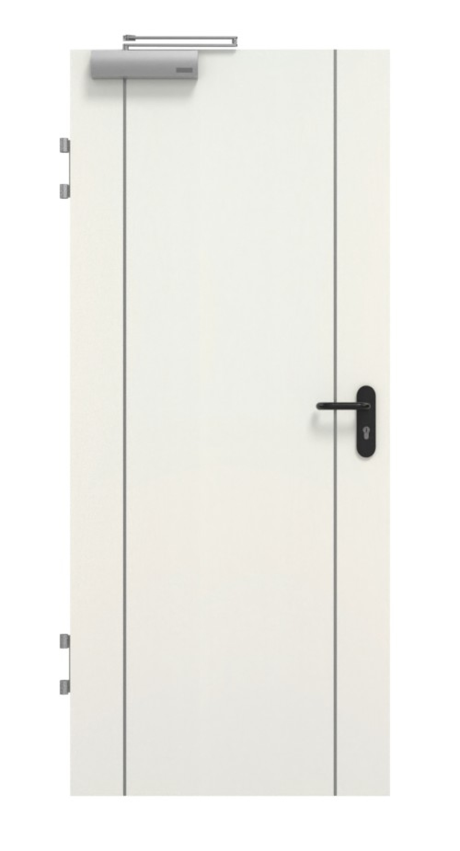 GARANT Brandschutztür T30 Corona 851 Weiß Struktur Premium CePaL