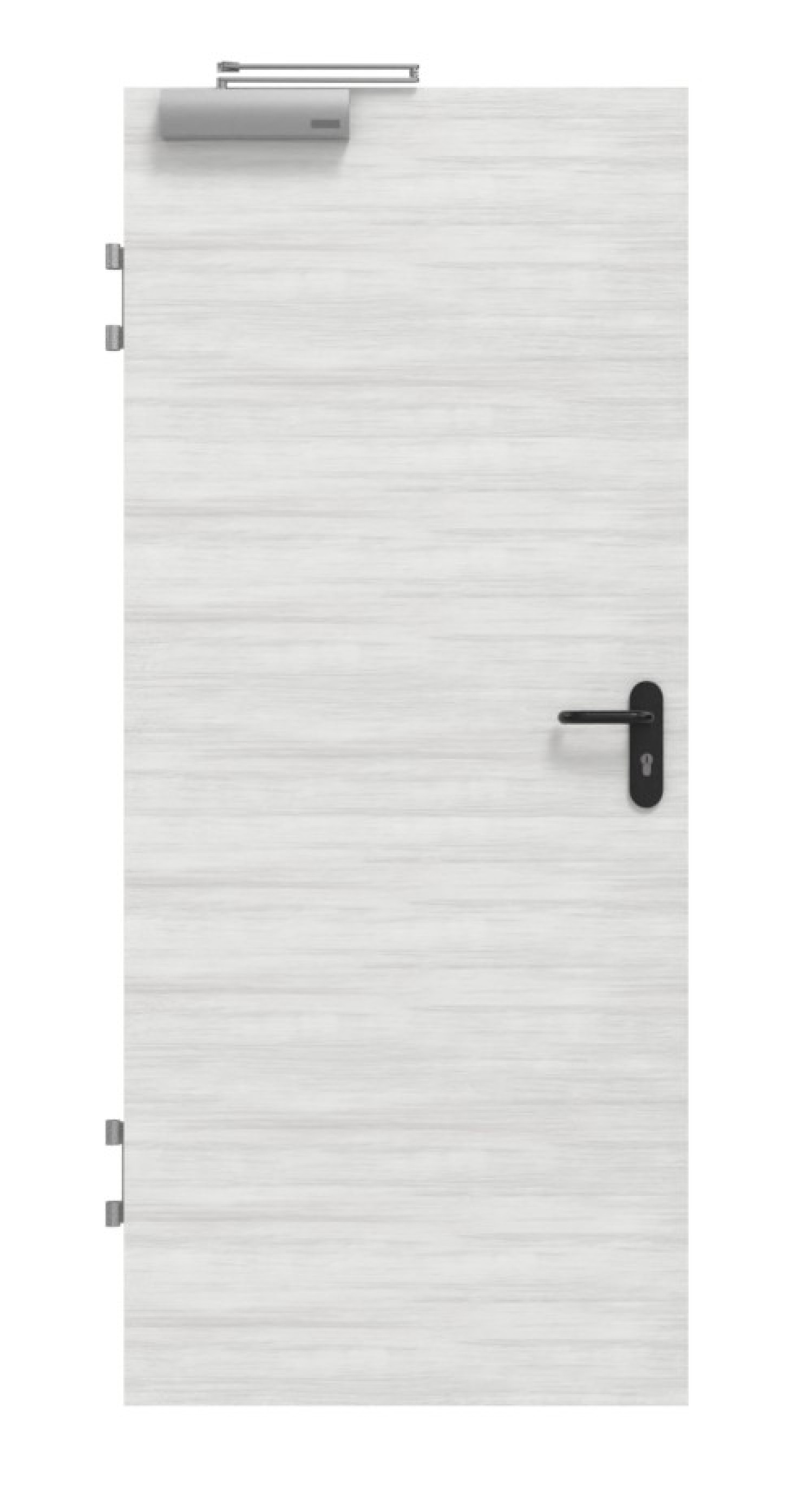 GARANT Brandschutztür T30 Quer Authentic Grigio CePaL