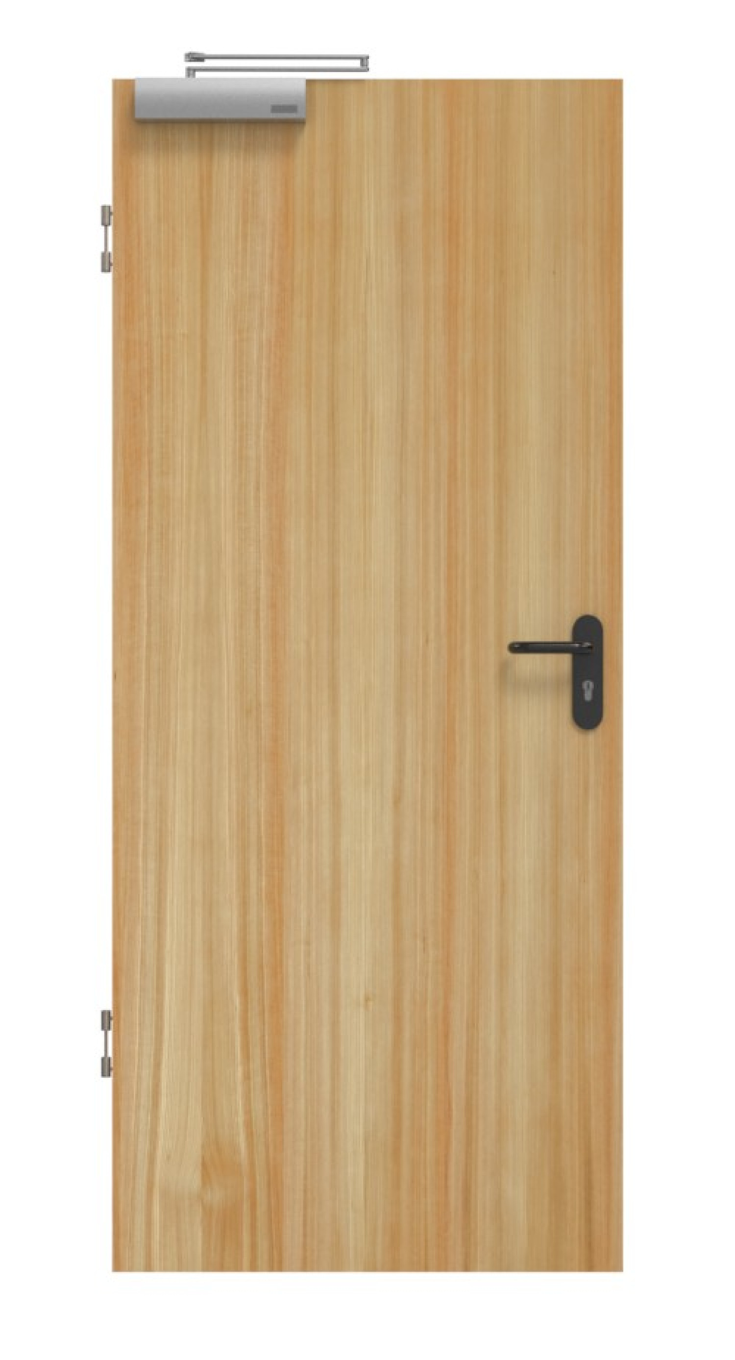 SCHÖRGHUBER Objektbrandschutztür T90 Kiefer schlicht transparent lackiert Furnier