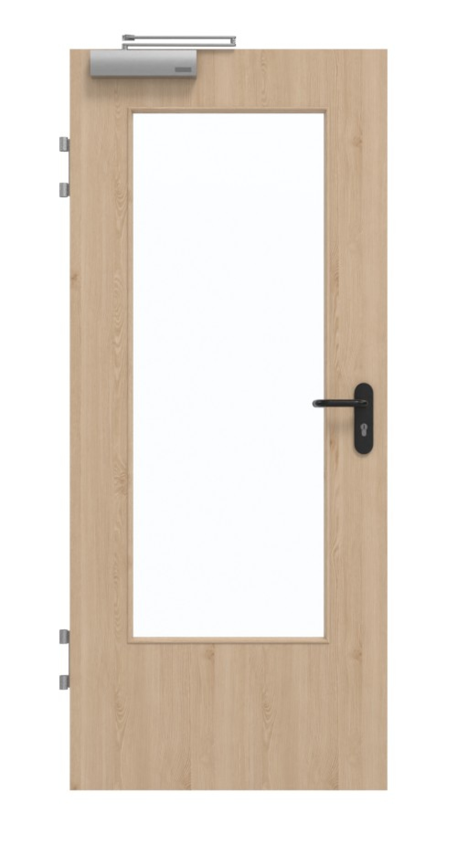 GARANT Brandschutztür T30 Authentic Achat GCK08 mit Lichtausschnitt LA-DIN