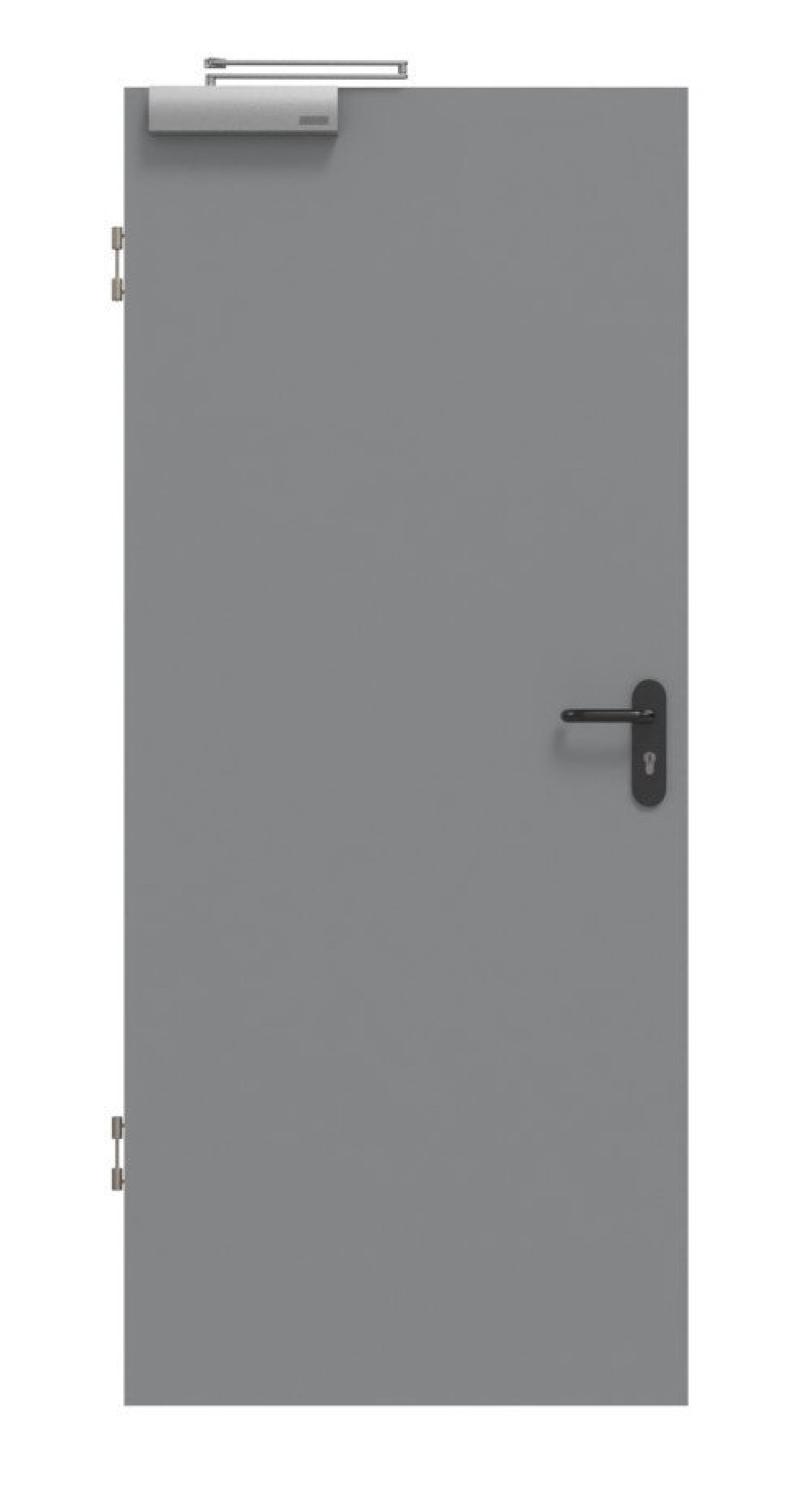 JELD-WEN Brandschutztür T-90 D 73-60 Pewter Resopal