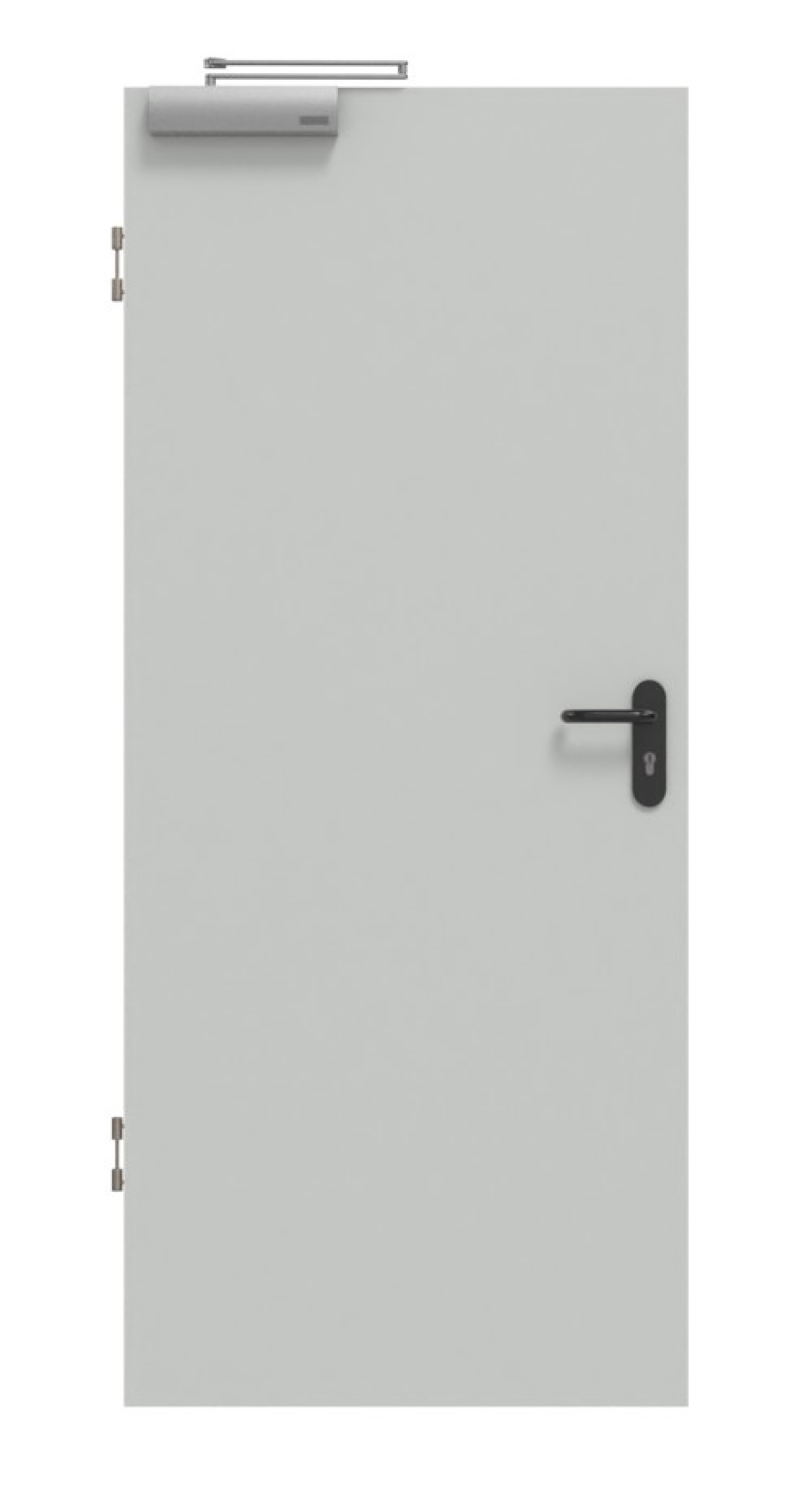 SCHÖRGHUBER Objektbrandschutztür T90 RAL 7035 Lichtgrau Premium Lack