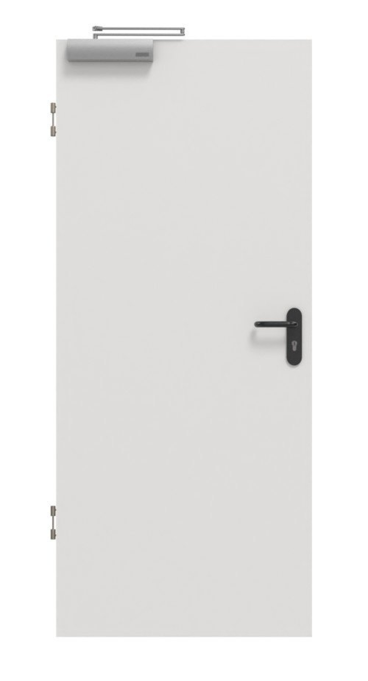 JELD-WEN Brandschutztür T-90 0160-60 Silver Grey Resopal