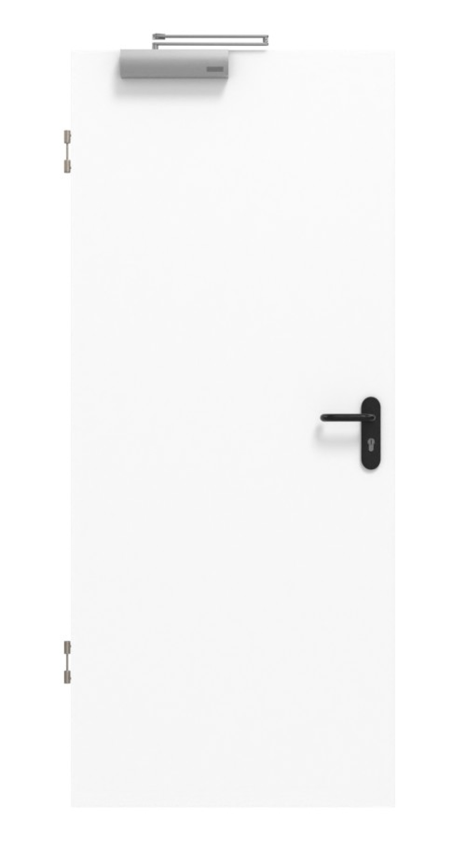 Bild von Ultraweiß Laminat (CPL) DuriTop Brandschutztür T-30 Typ48 - Jeld-Wen