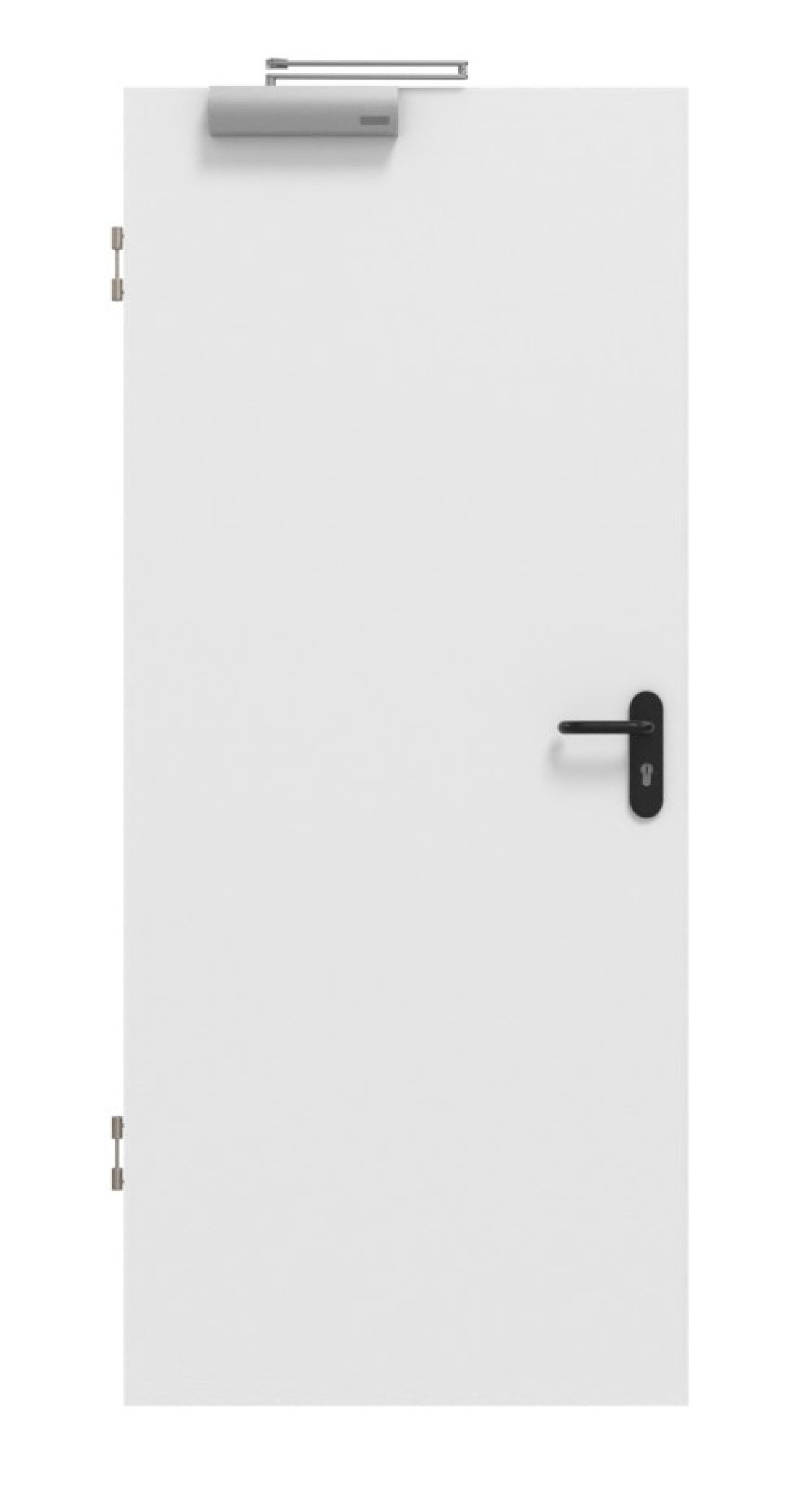 Bild 2 von Brandschutztür T-30 Typ48 Uni Grau Laminat (CPL) DuriTop - Jeld-Wen