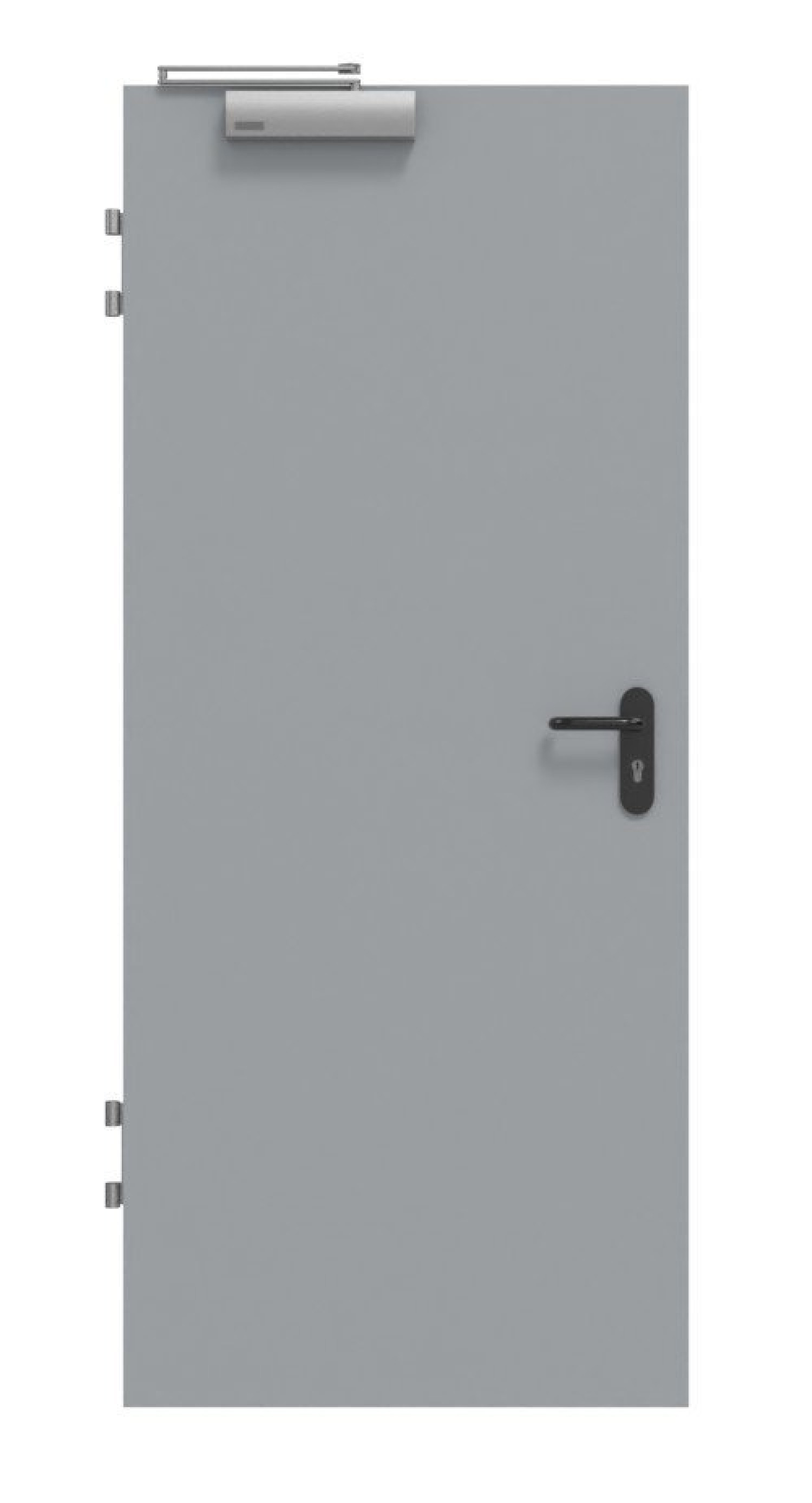 JELD-WEN Brandschutztür T-90 Flint Grey HPL-Primata