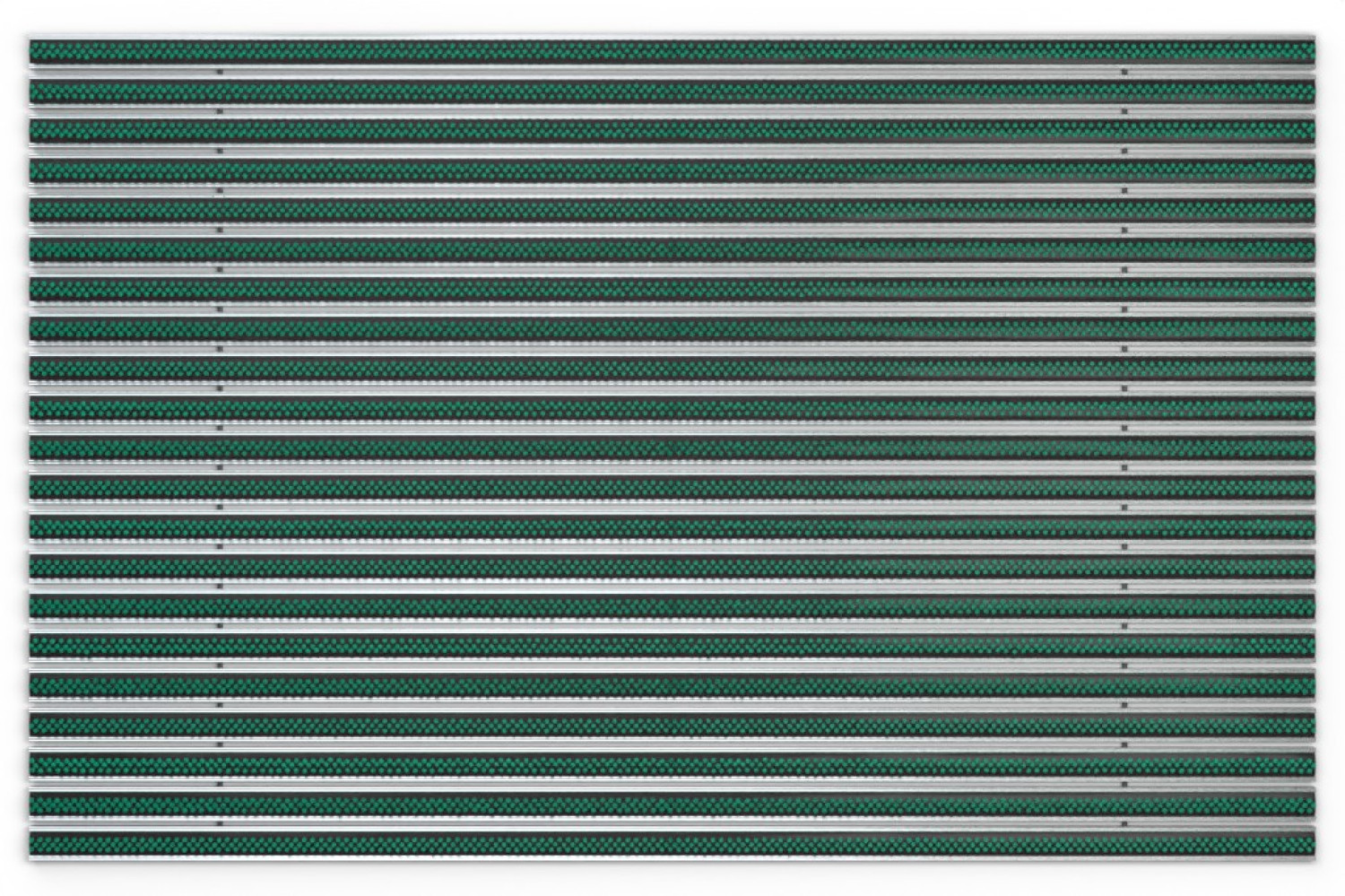 Top-Ansicht von Aluprofilmatte KLASSIK Work B07 grün - Entrada