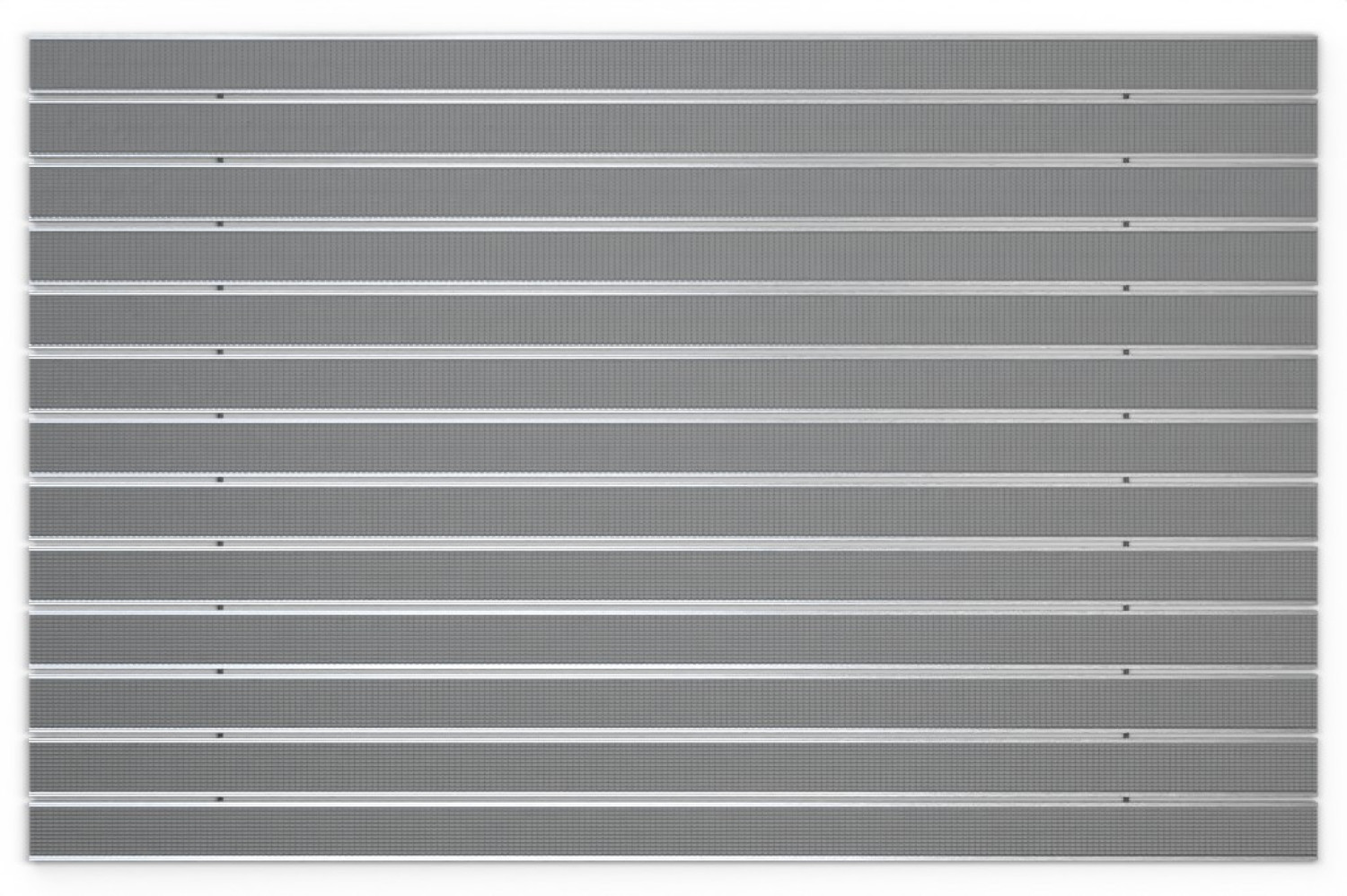 Top-Ansicht von Aluprofilmatte ROYAL Safe R02V grau - Entrada
