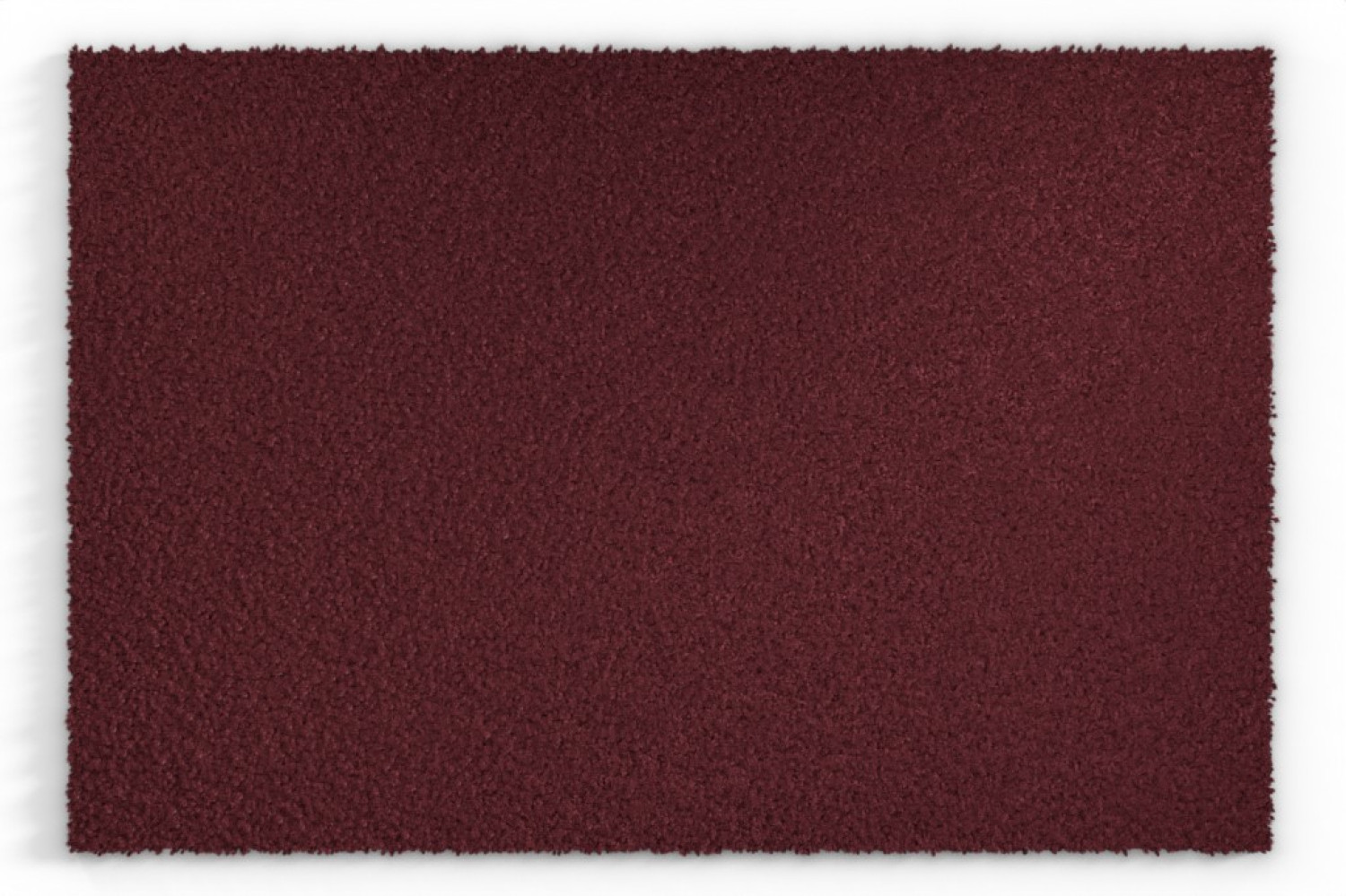 Top-Ansicht von Kokosmatte bordeaux 120 cm - Entrada