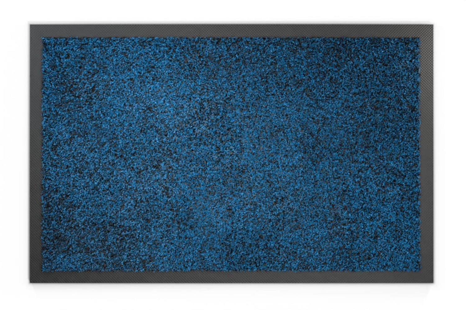 Top-Ansicht von Schmutzfangmatte KLASSIK Nylonfaser 711 blau meliert - Entrada