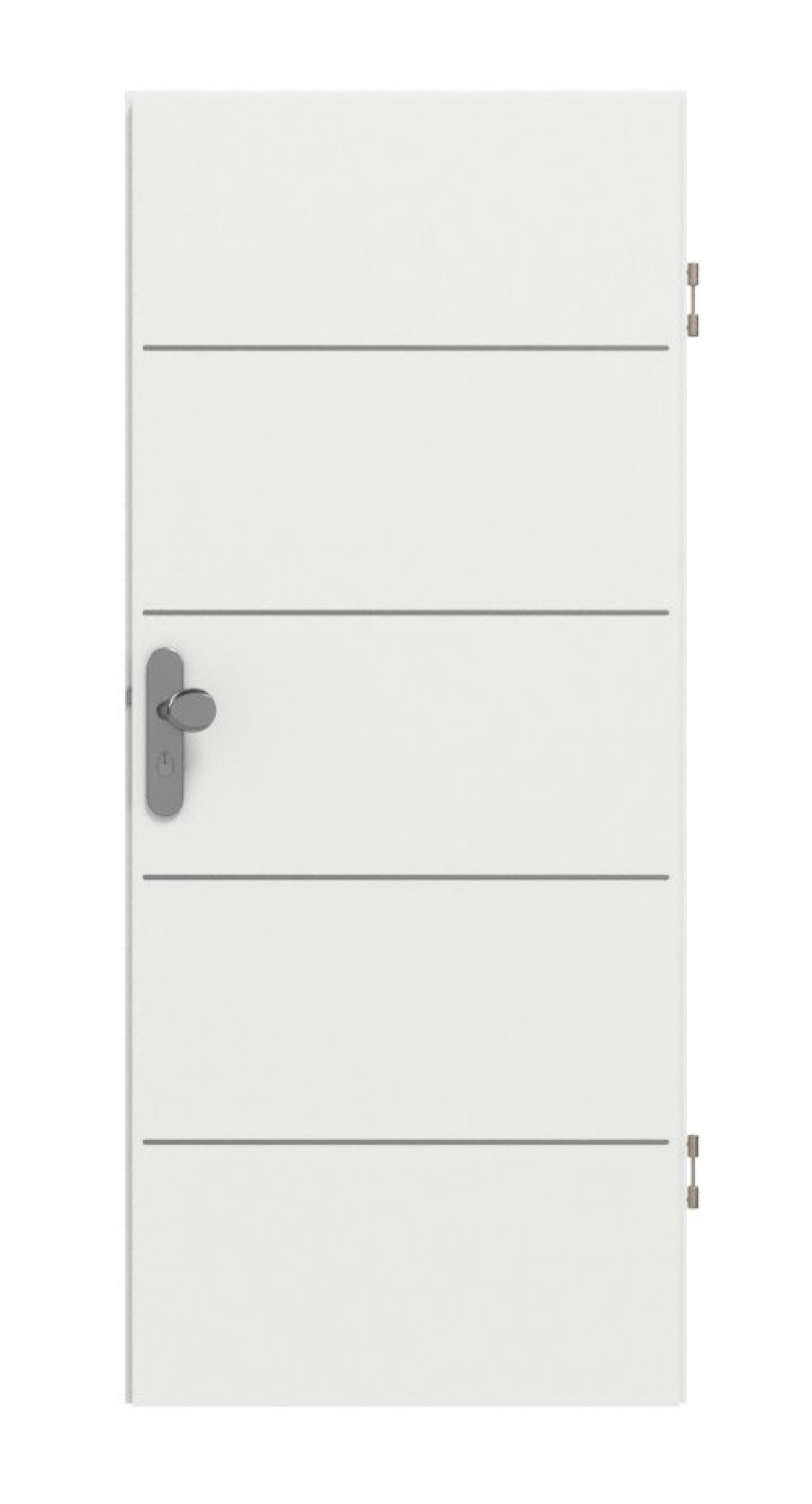GARANT Wohnungseingangstür Aura 830 Matt Weißlack 9016 G-TEC