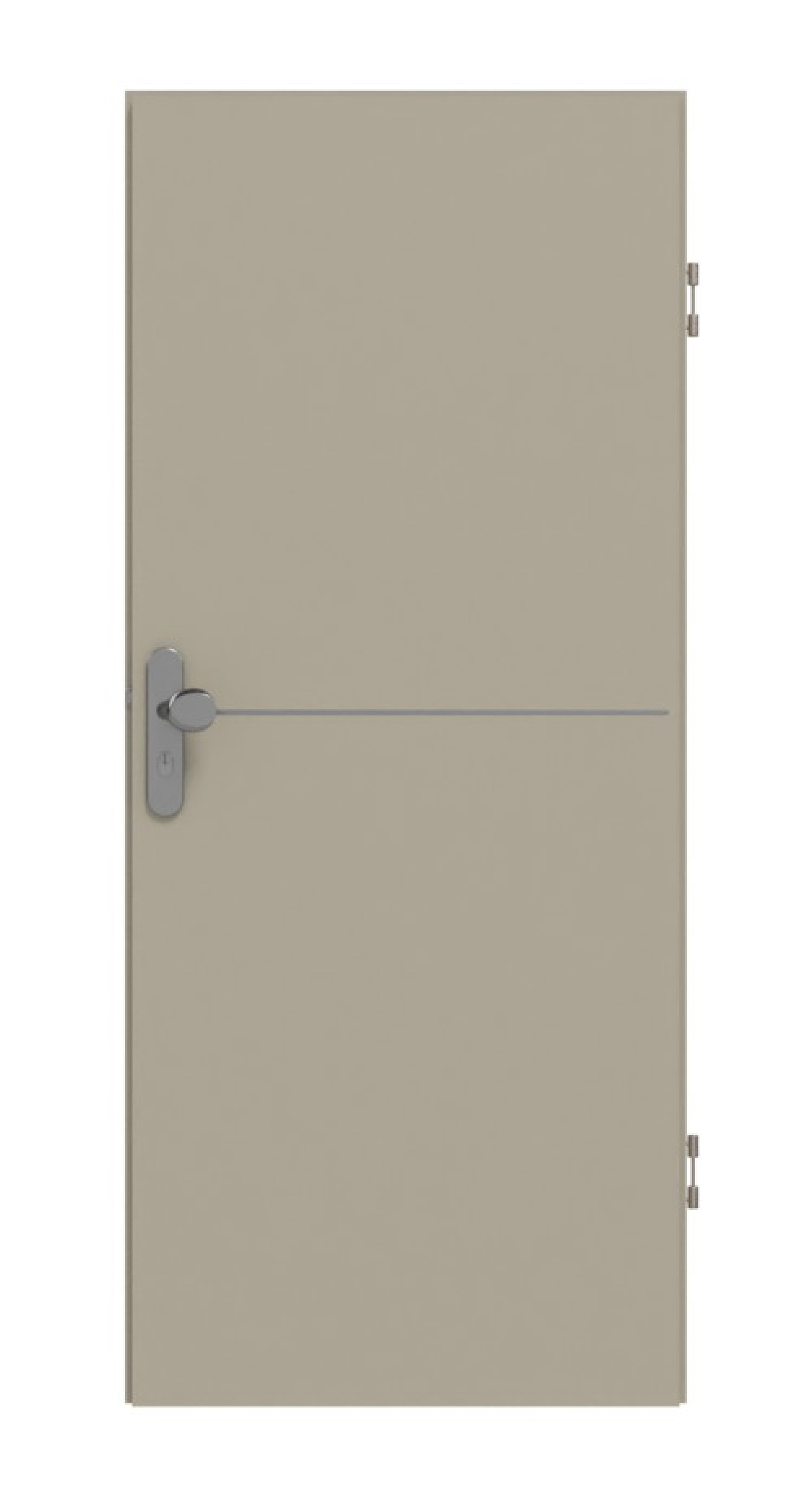 GARANT Wohnungseingangstür Aura 831 Matt Seidengrau 7044 G-TEC
