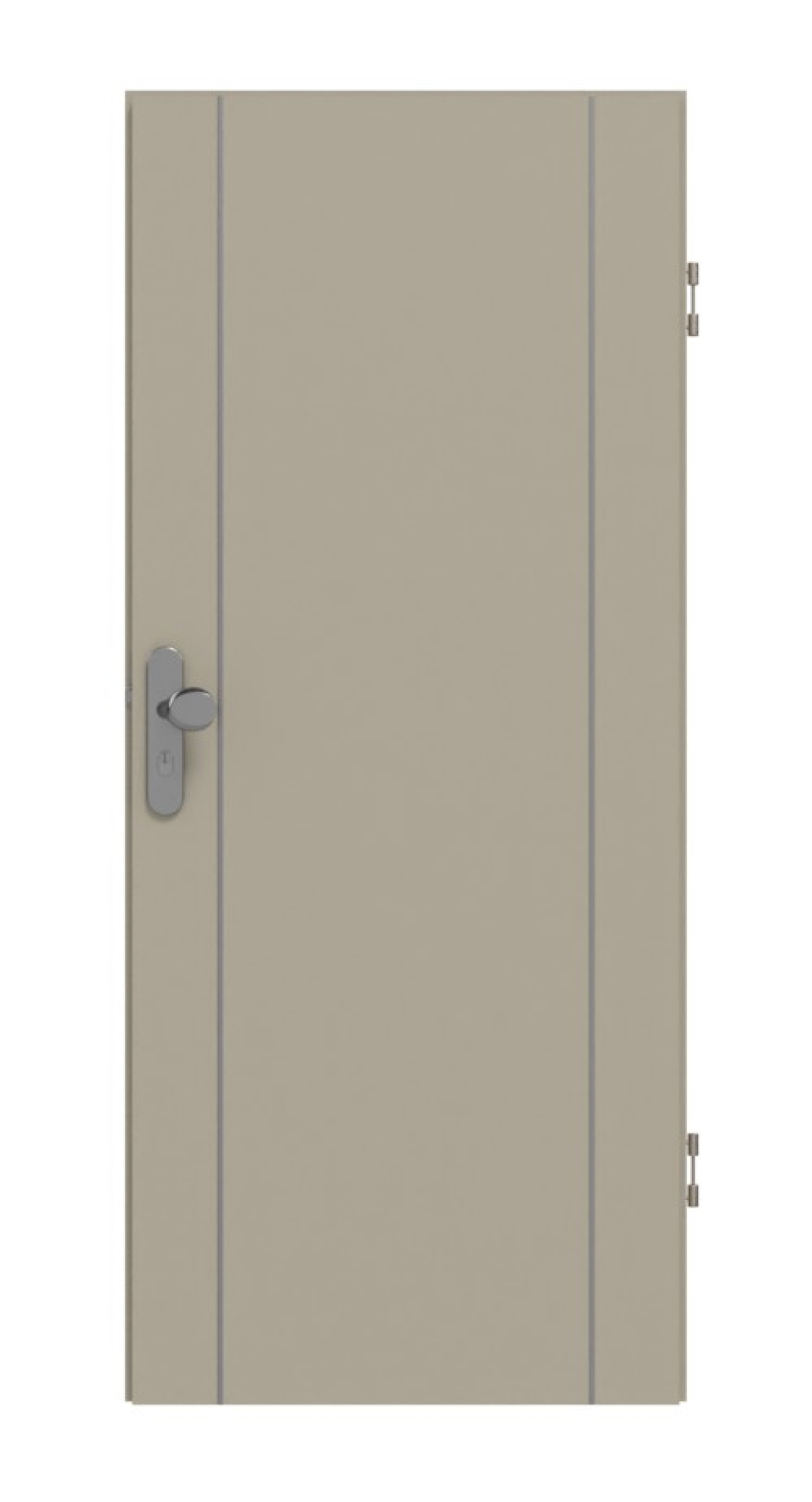 GARANT Wohnungseingangstür Aura 851 Matt Seidengrau 7044 G-TEC