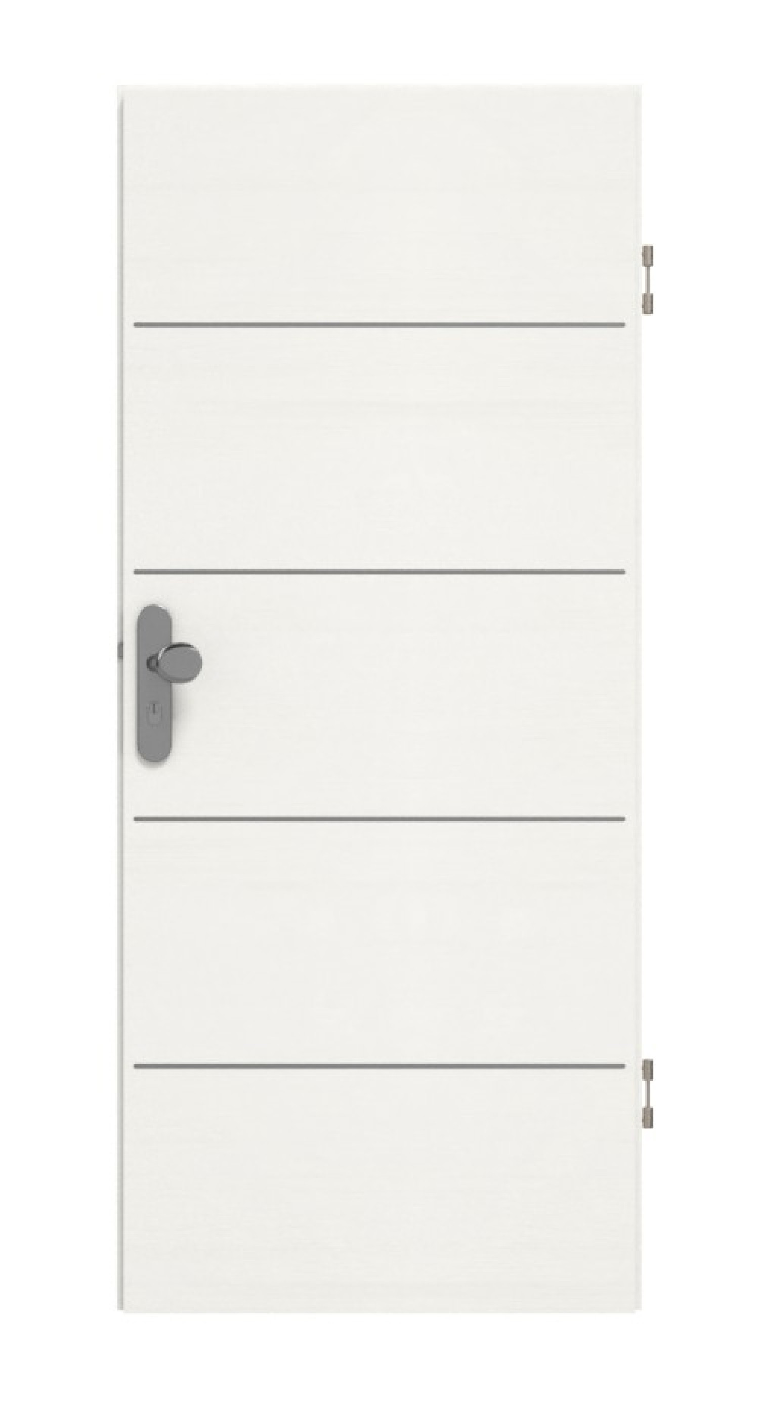 GARANT Wohnungseingangstür Corona 730 Quer Authentic Bianco CePaL