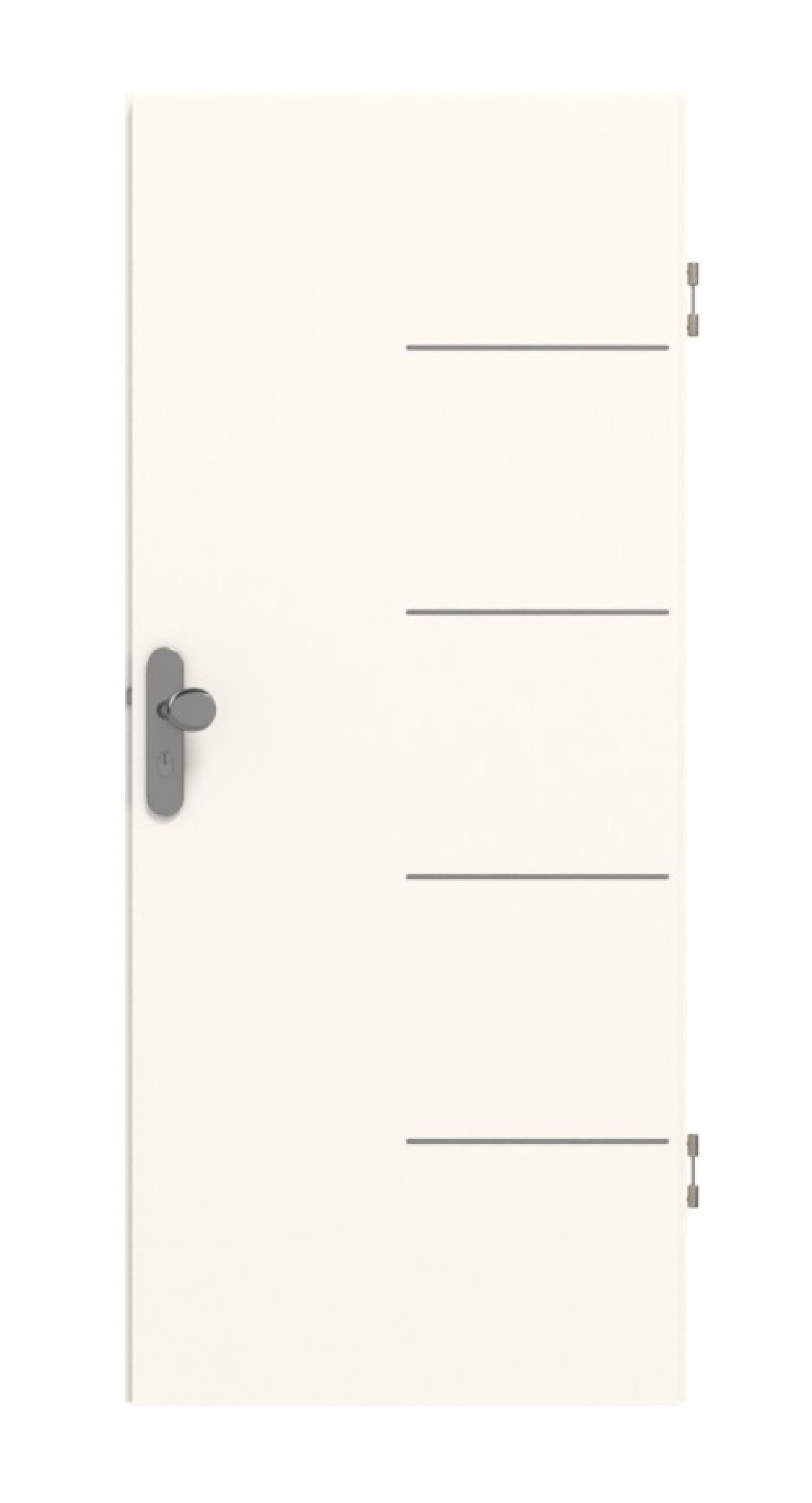 GARANT Wohnungseingangstür Corona 834 Pearl White CePaL