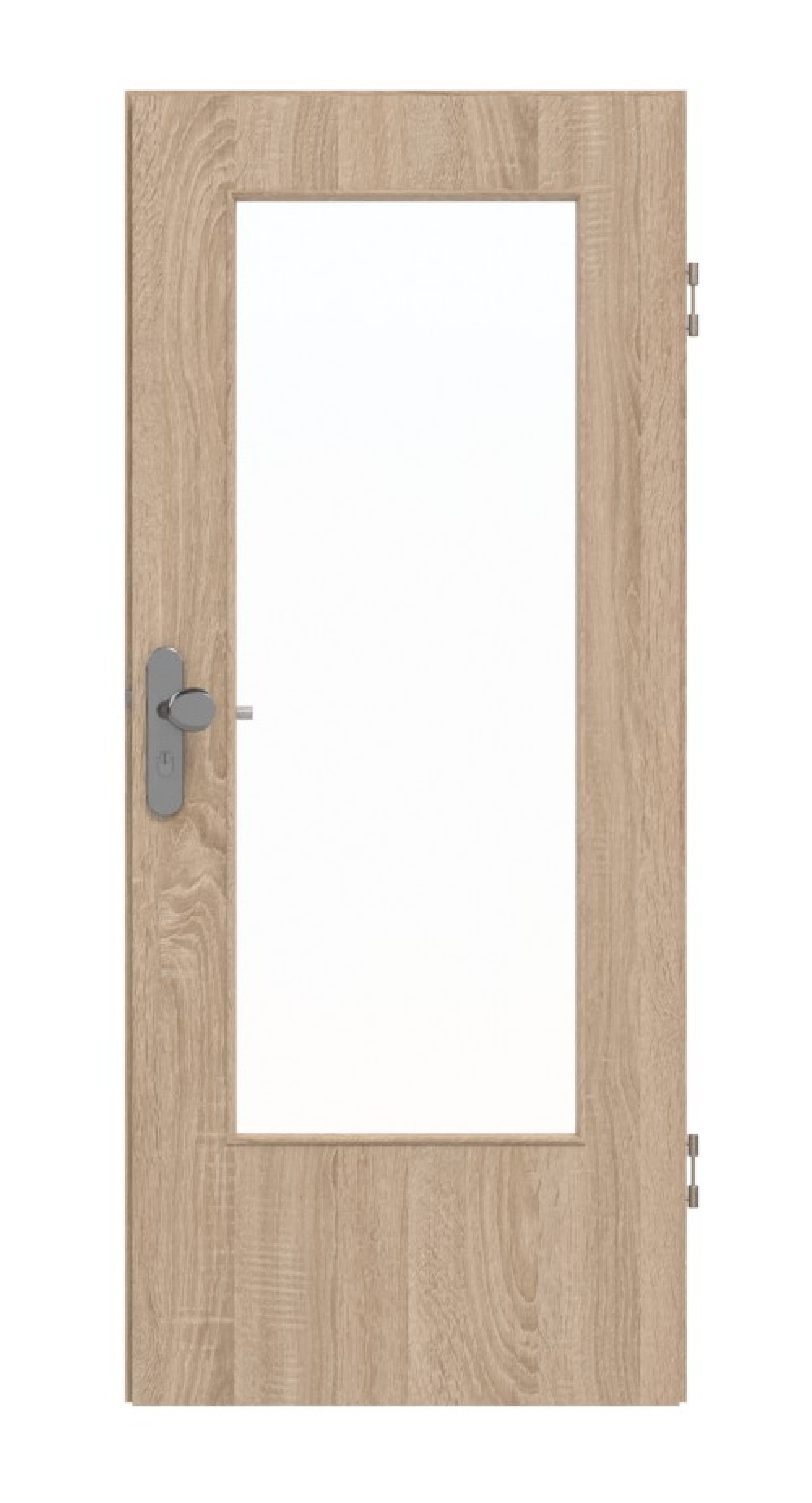 GARANT Wohnungseingangstür Authentic Eiche GCK08 mit Lichtausschnitt LA-DIN