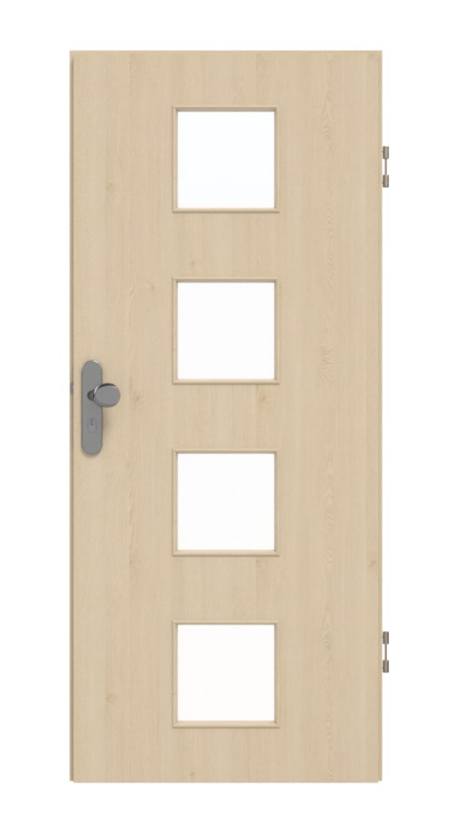 GARANT Wohnungseingangstür Authentic Sand GCK08 mit Lichtausschnitt LA-10