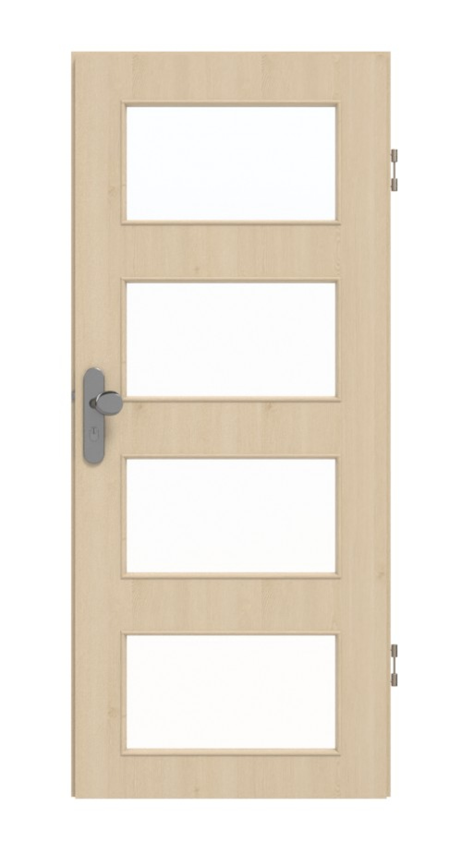 GARANT Wohnungseingangstür Authentic Sand GCK08 mit Lichtausschnitt LA-11