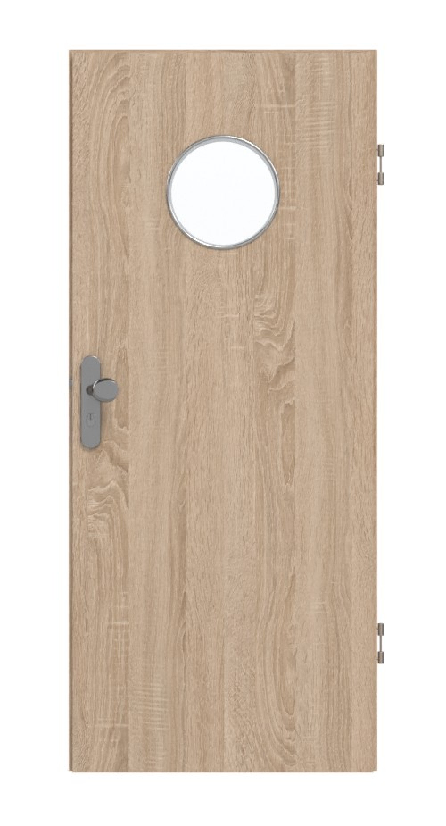 GARANT Wohnungseingangstür Authentic Eiche GCK08 mit Lichtausschnitt LA-12