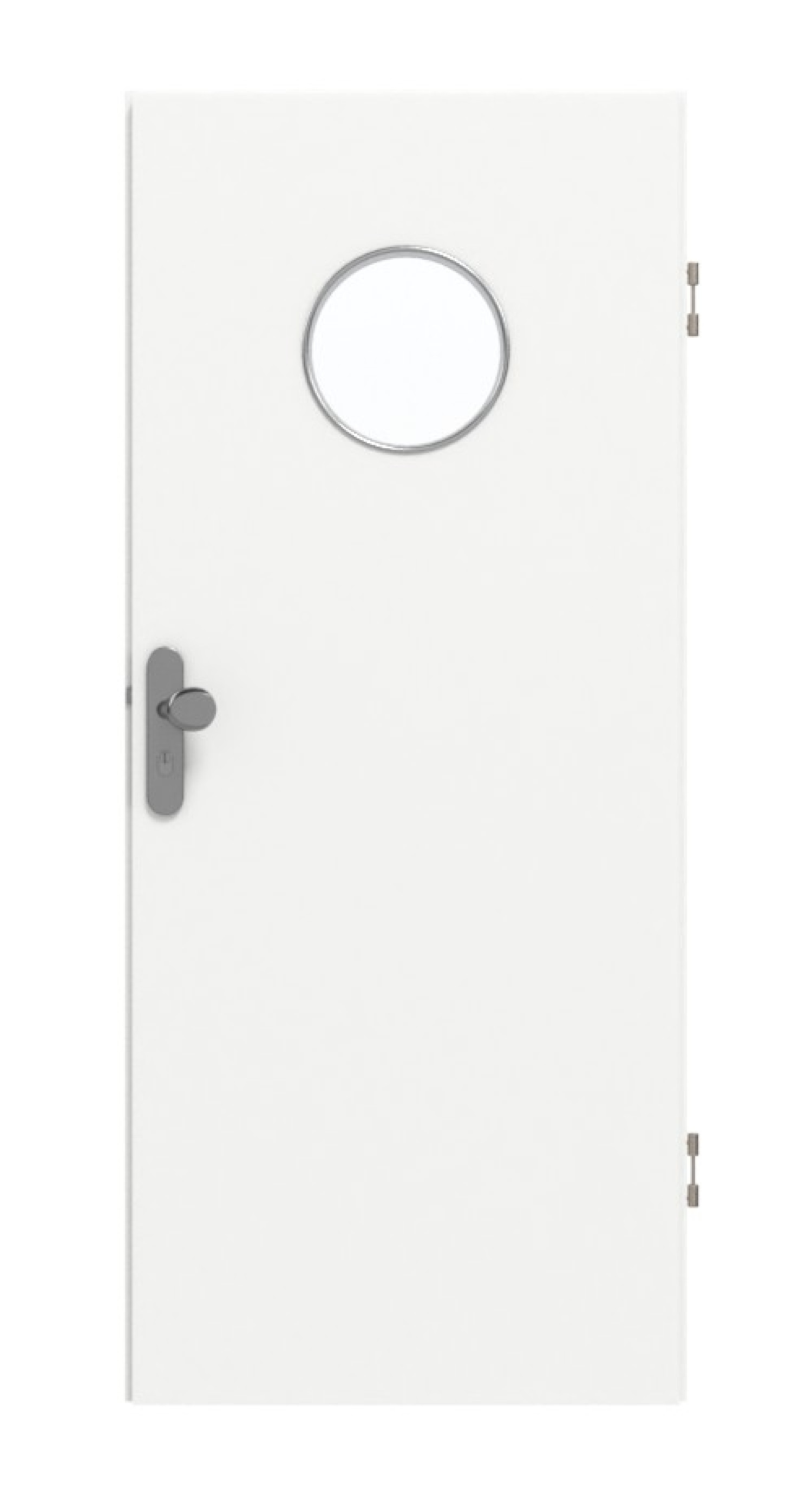 GARANT Wohnungseingangstür U11209SD Edelweiß GHK08 mit Lichtausschnitt LA-12