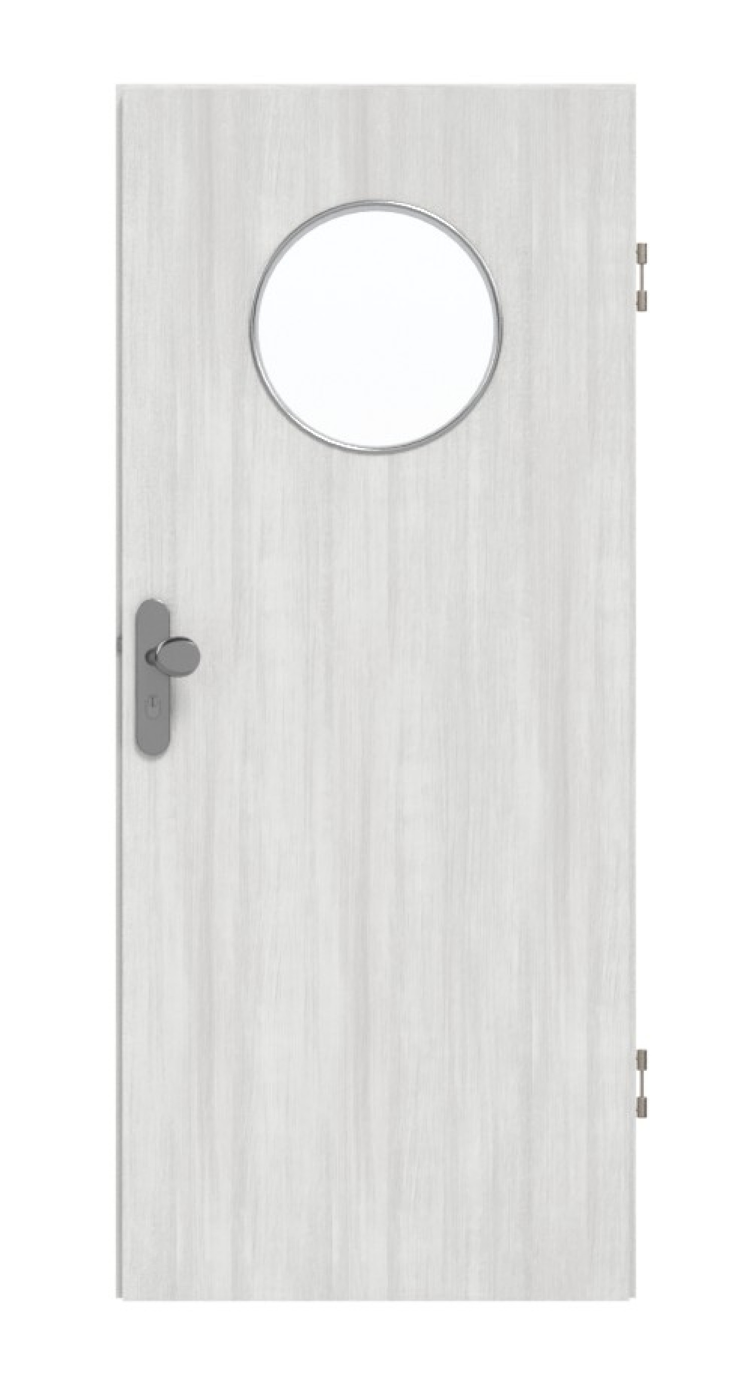 GARANT Wohnungseingangstür Authentic Grigio CePaL mit Lichtausschnitt LA-13