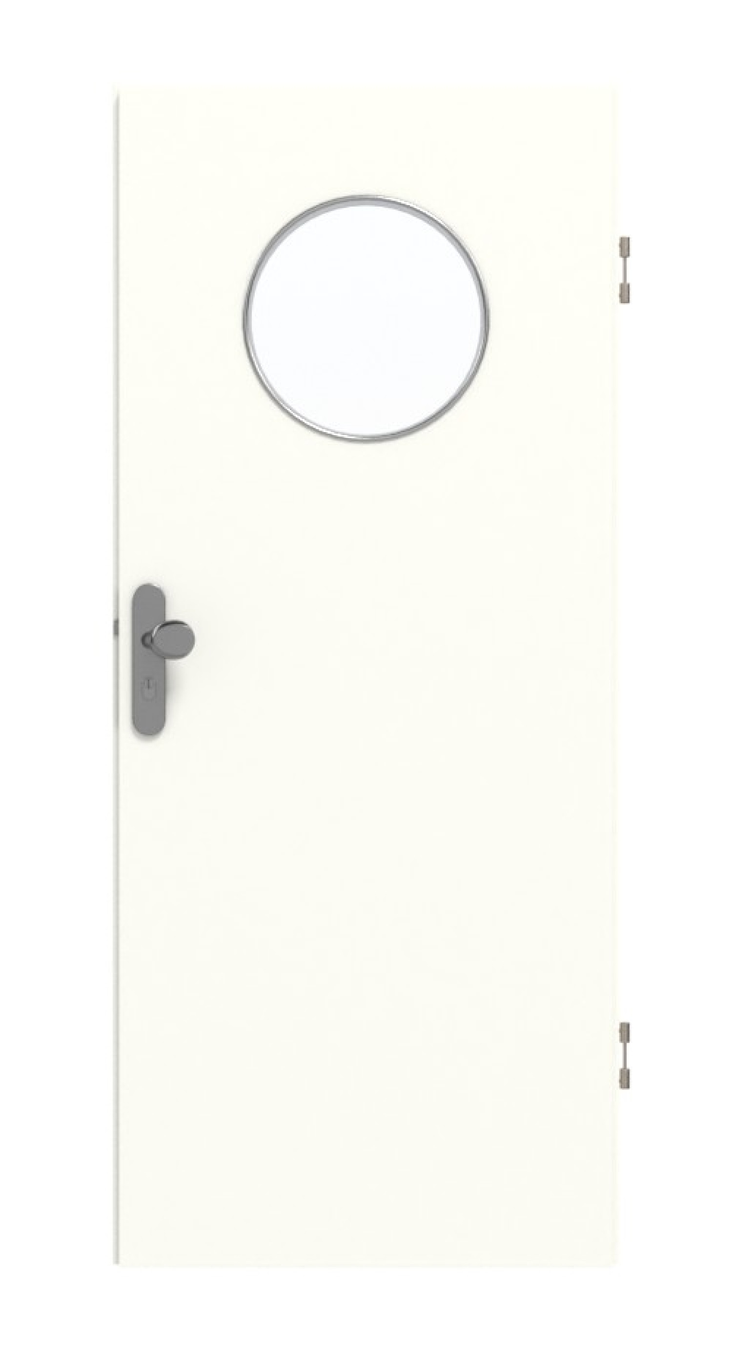 GARANT Wohnungseingangstür U11026SD Kristallweiß GHK08 mit Lichtausschnitt LA-13