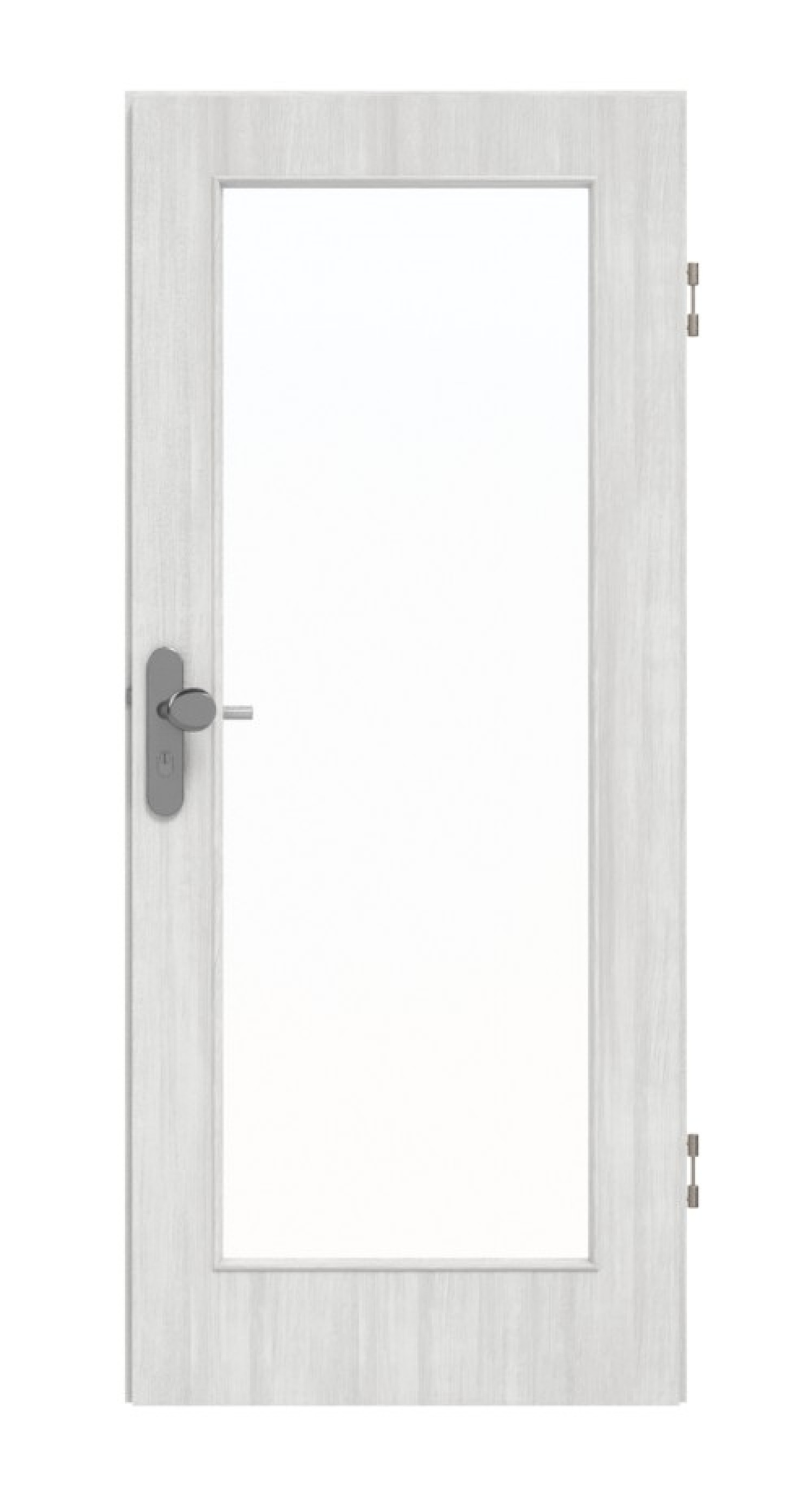 GARANT Wohnungseingangstür Authentic Grigio CePaL mit Lichtausschnitt LA-2