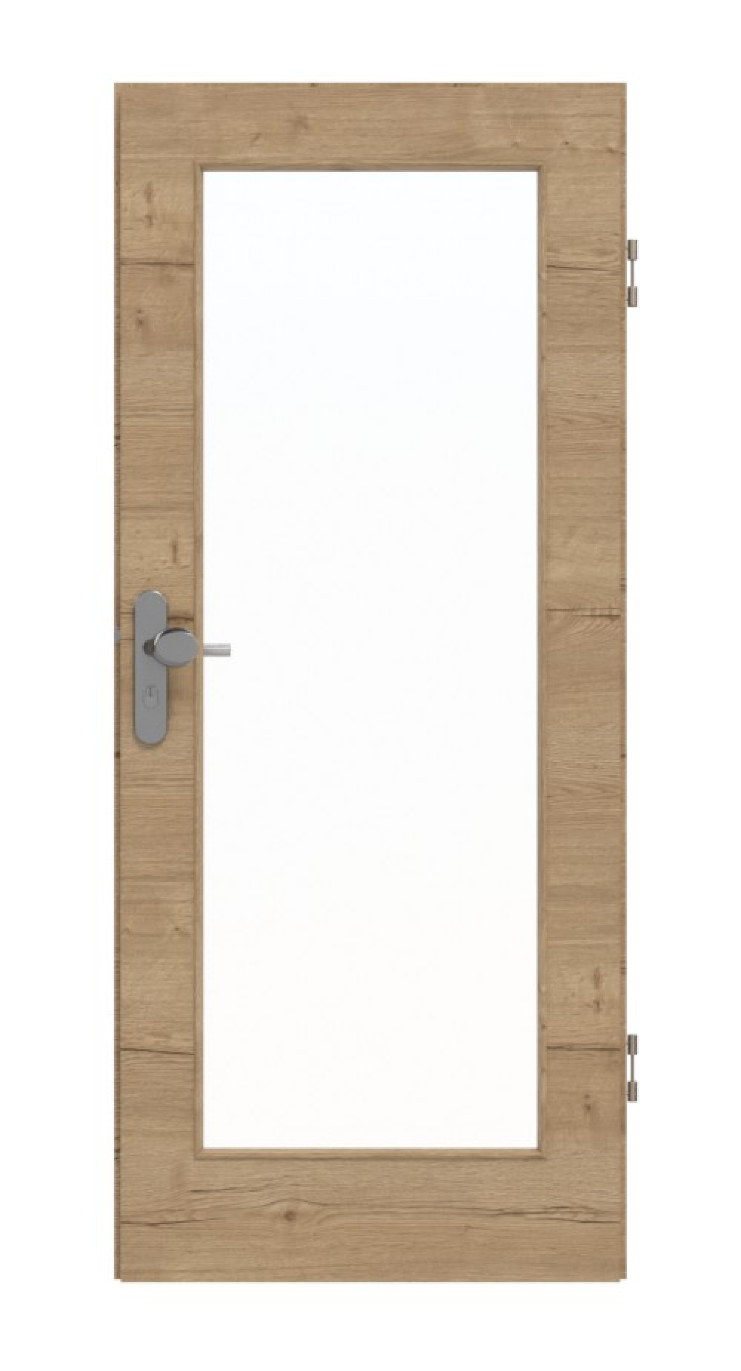 GARANT Wohnungseingangstür Quer Authentic Risseiche GCK08 mit Lichtausschnitt LA-2