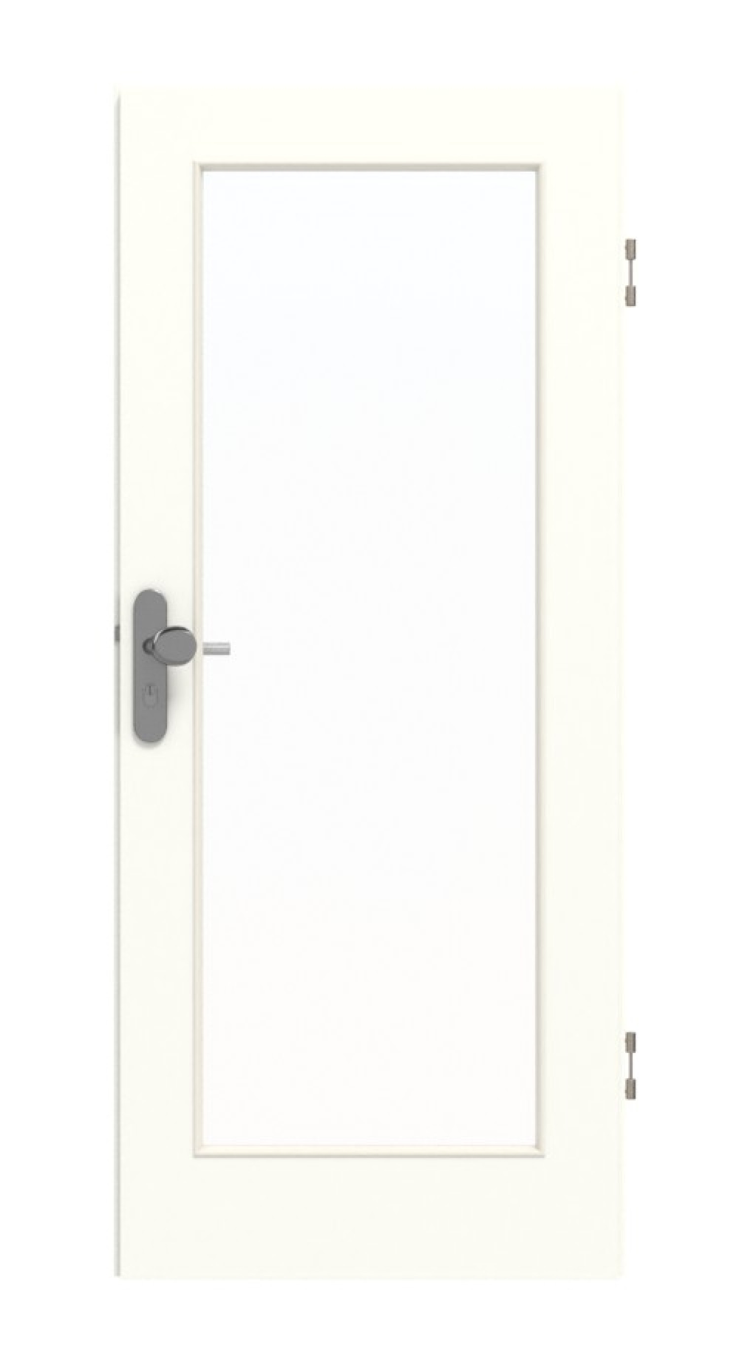 GARANT Wohnungseingangstür U11026SD Kristallweiß GHK08 mit Lichtausschnitt LA-2