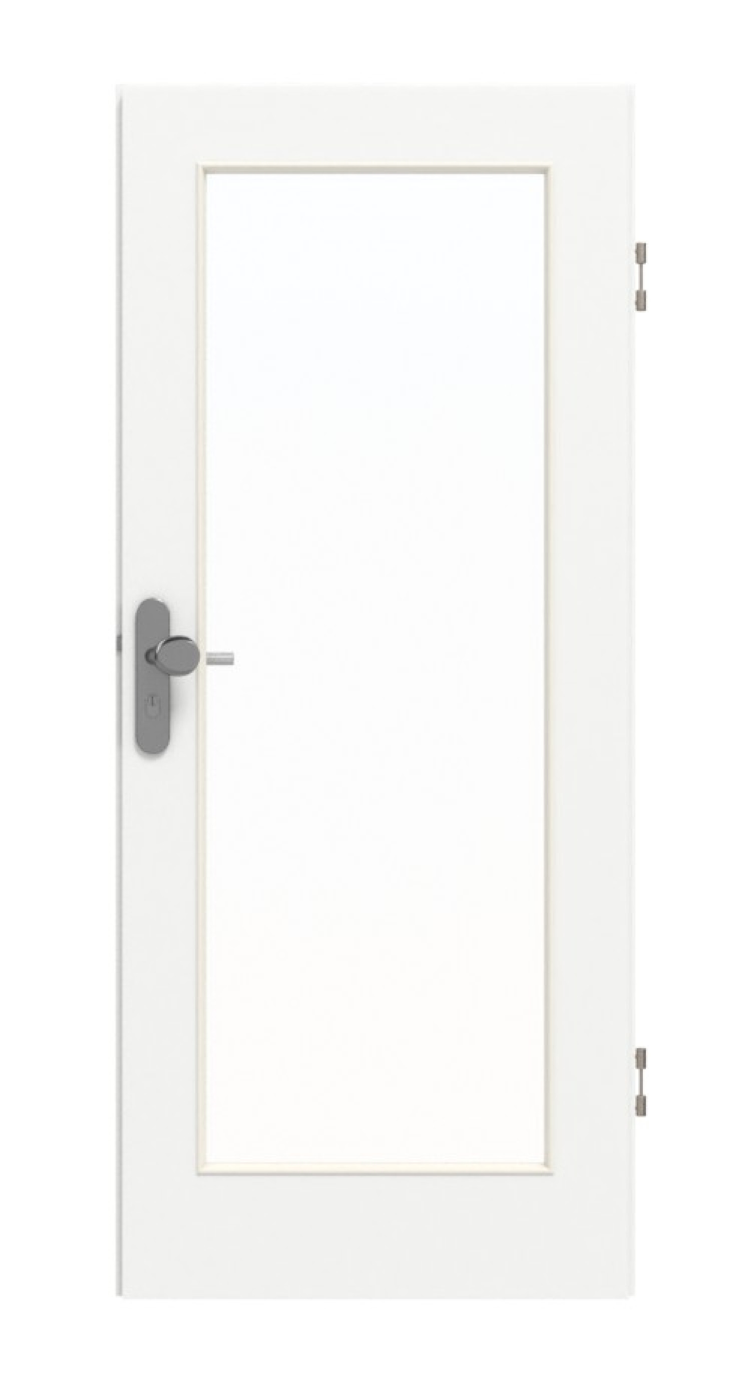 GARANT Wohnungseingangstür U11209SD Edelweiß GHK08 mit Lichtausschnitt LA-2
