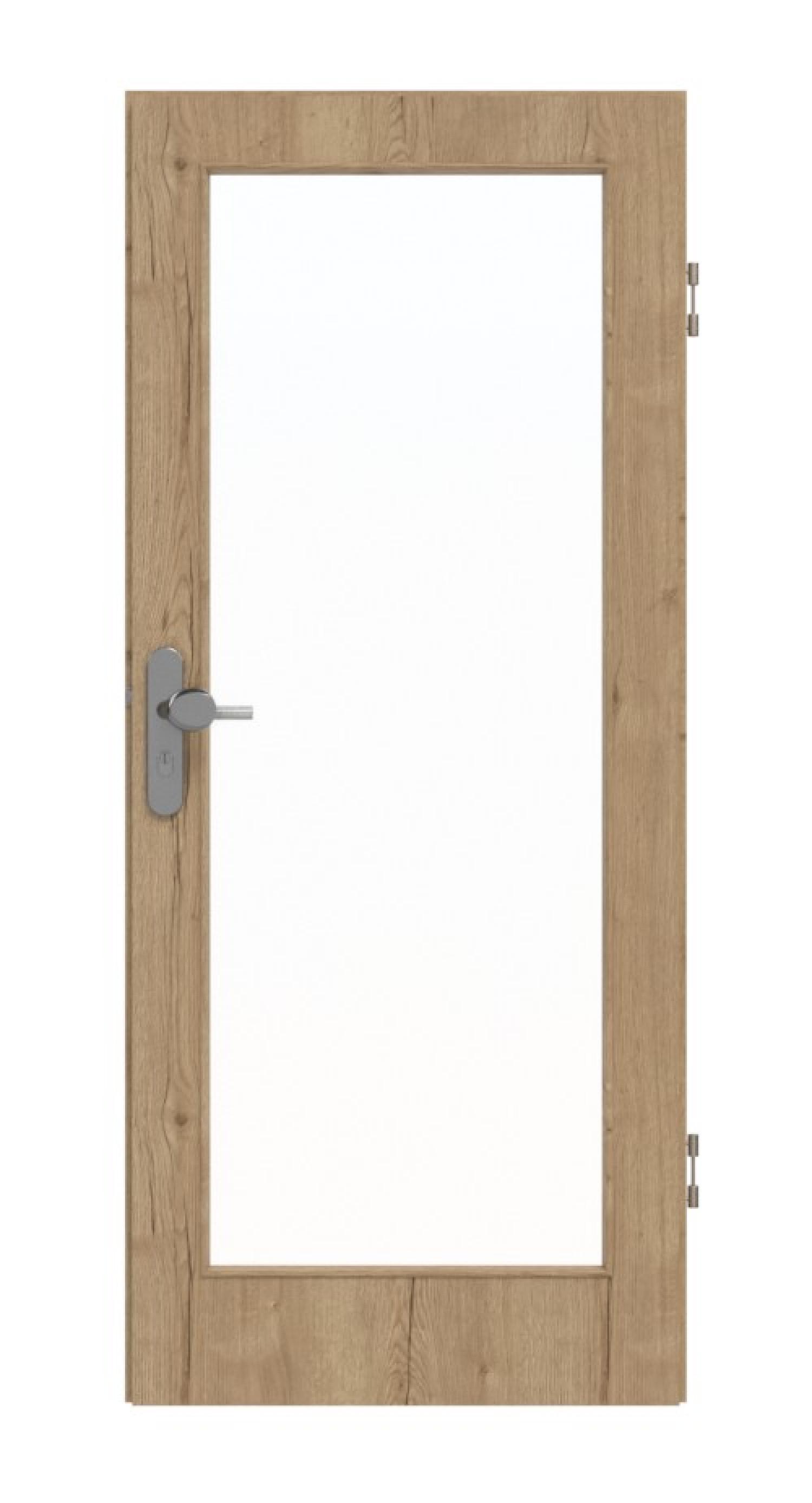 GARANT Wohnungseingangstür Authentic Risseiche GCK08 mit Lichtausschnitt LA-3
