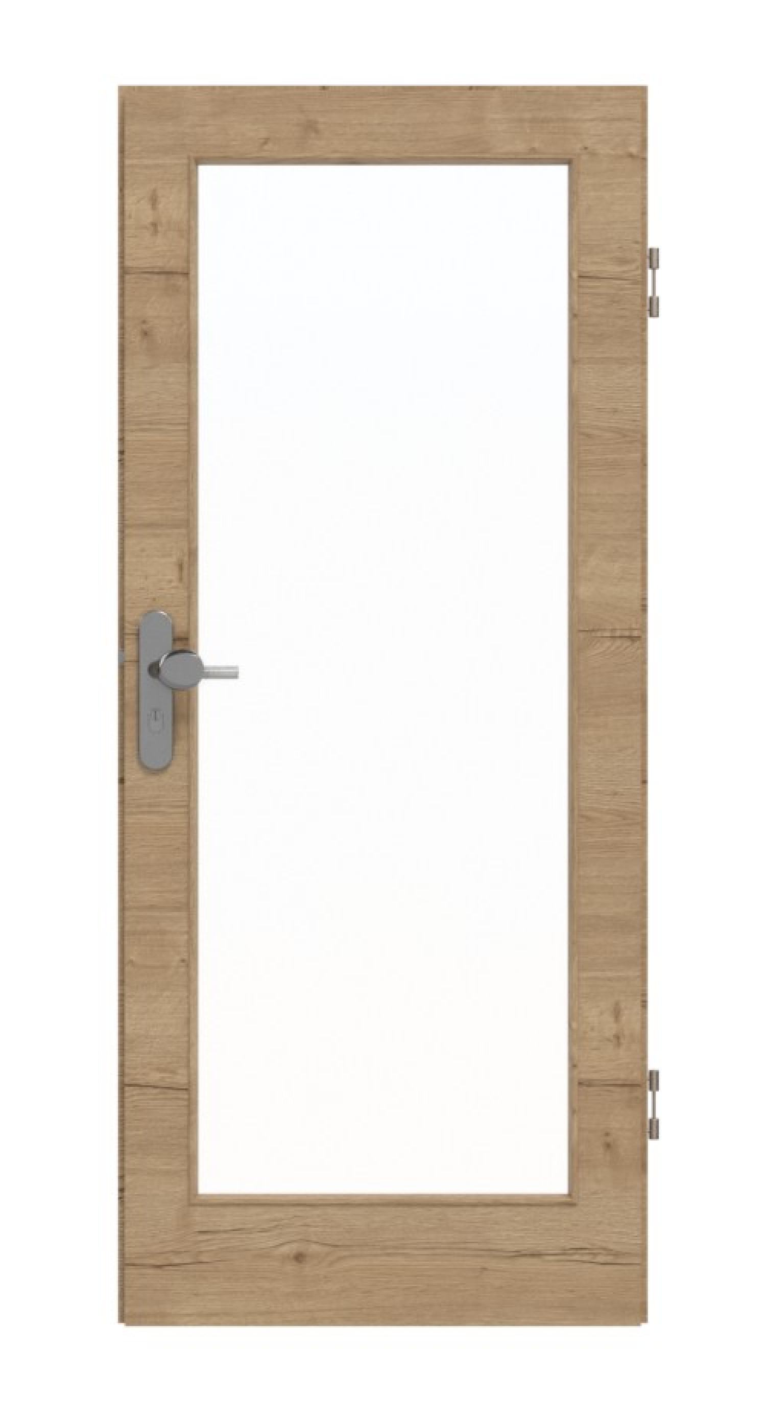 GARANT Wohnungseingangstür Quer Authentic Risseiche GCK08 mit Lichtausschnitt LA-3